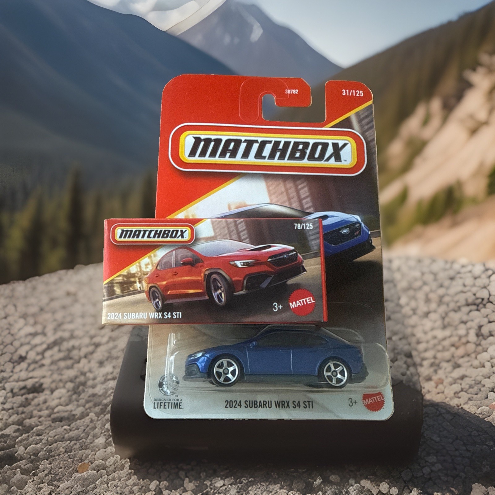 2026 MATCHBOX Mainline 2024 SUBARU WRX S4 STI Lot 2 Orange & Blue LOT 2 💯💎