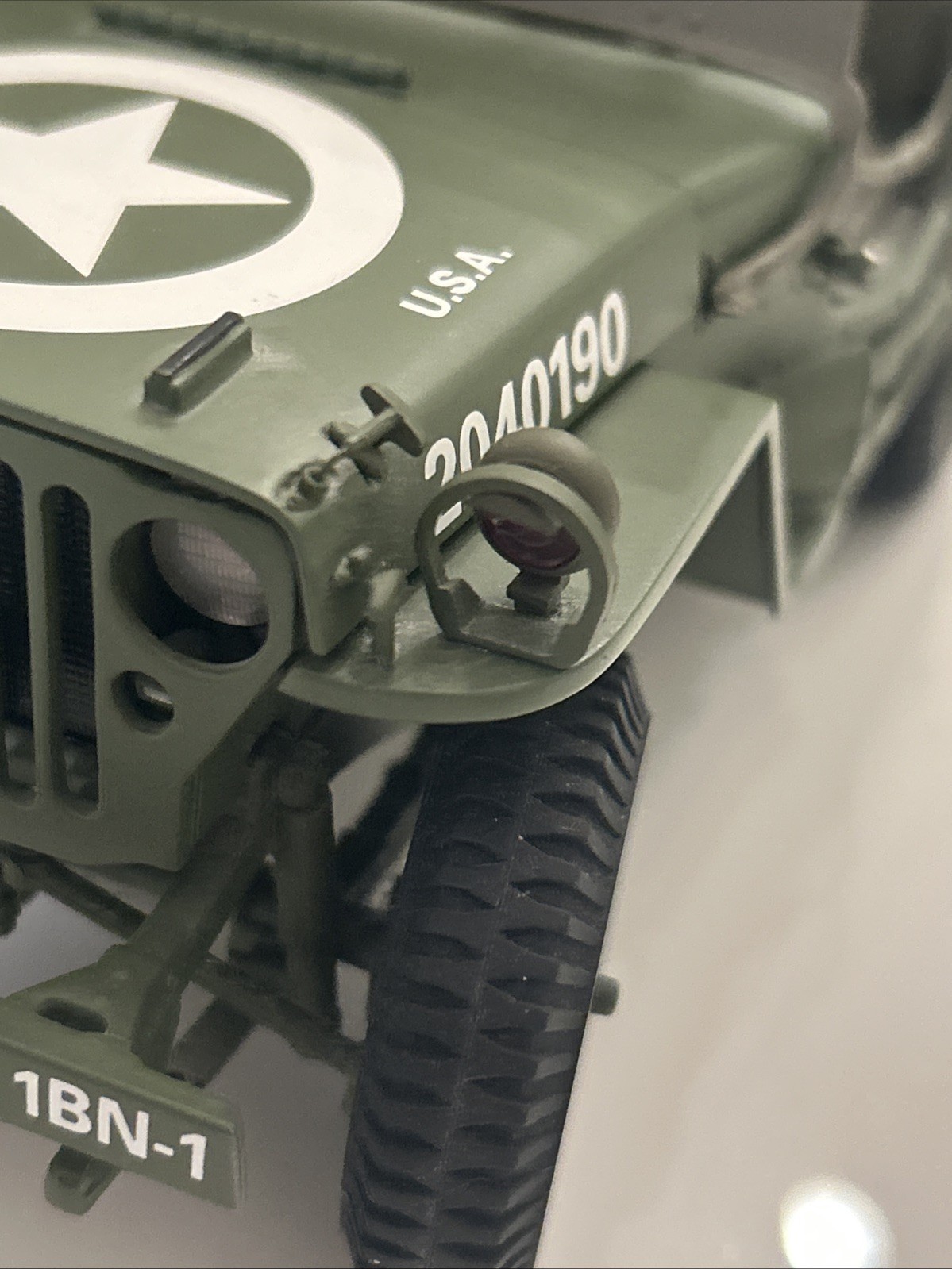 Danbury Mint 1:16 World War 2 Willy’s Jeep Replica – See Description