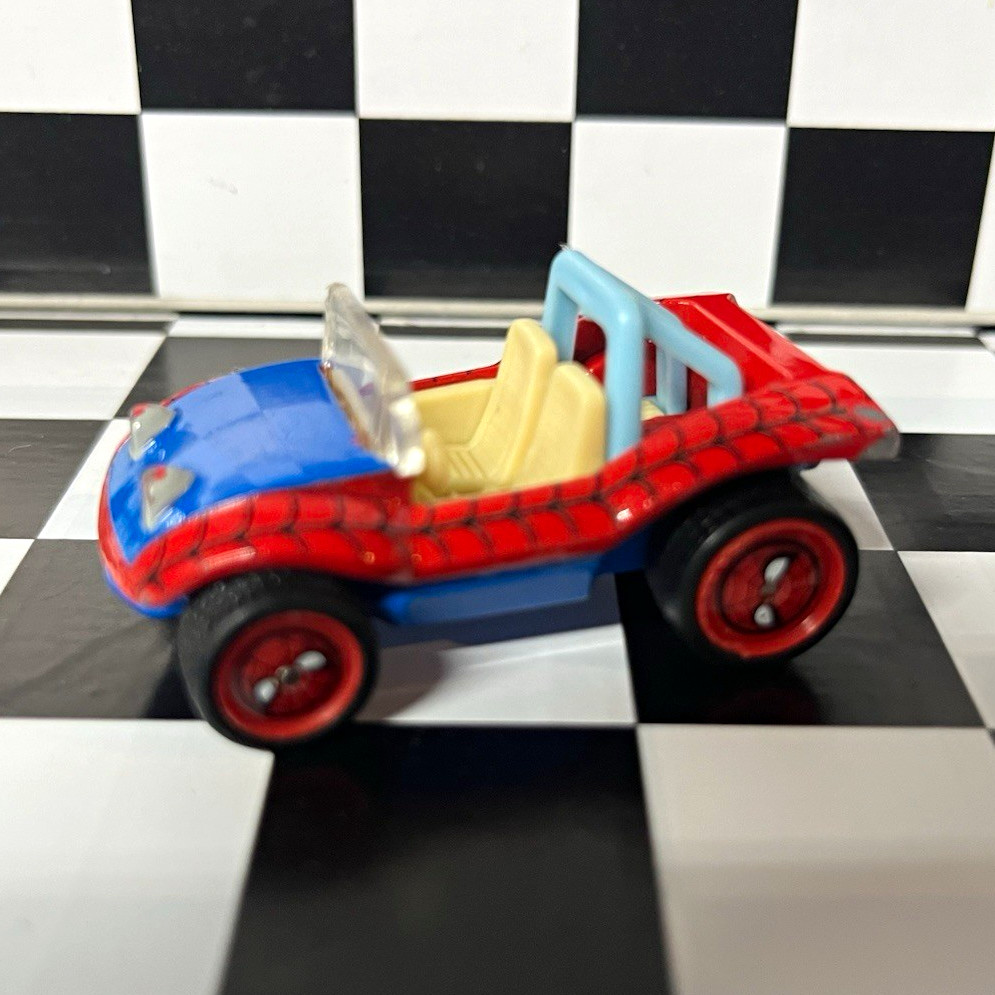 Hot Wheels Volkswagen Beach Bomb Spider-Man Red/Blue 1:64 Diecast Car 1970