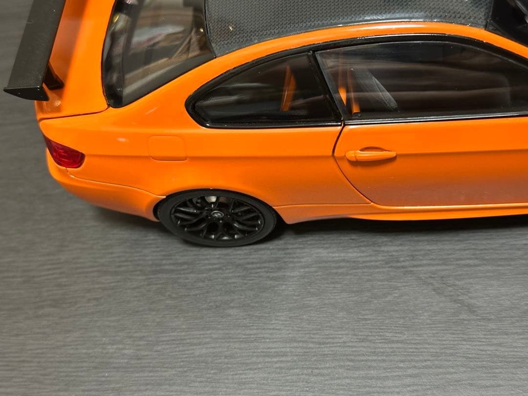 Kyosho BMW M3 GTS 1/18 Scale Diecast Model Orange Discontinued 2016 from Japan