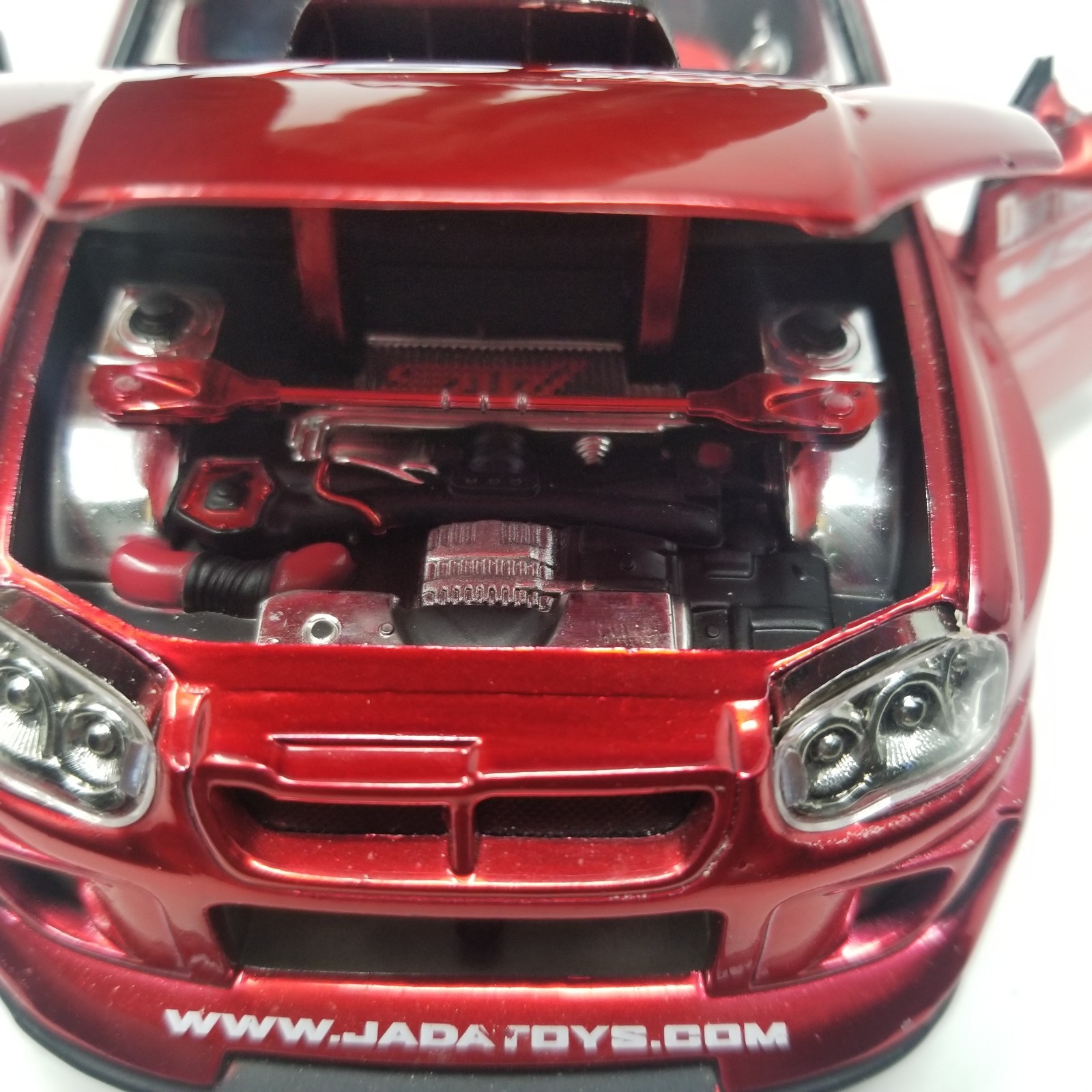 Jada Toys Import Racer 1:24 Scale Red Subaru Impreza WRX STi
