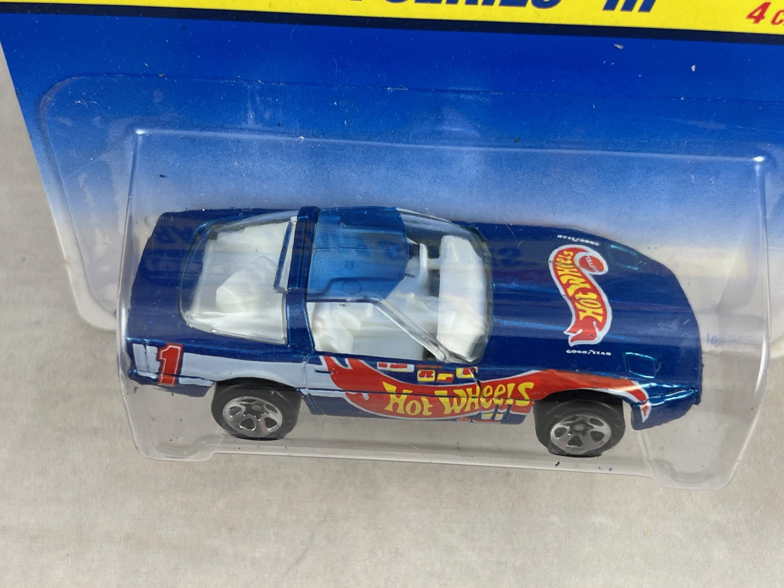 Hot Wheels ’80s Corvette Blue Race Team Series III 4/4 #536