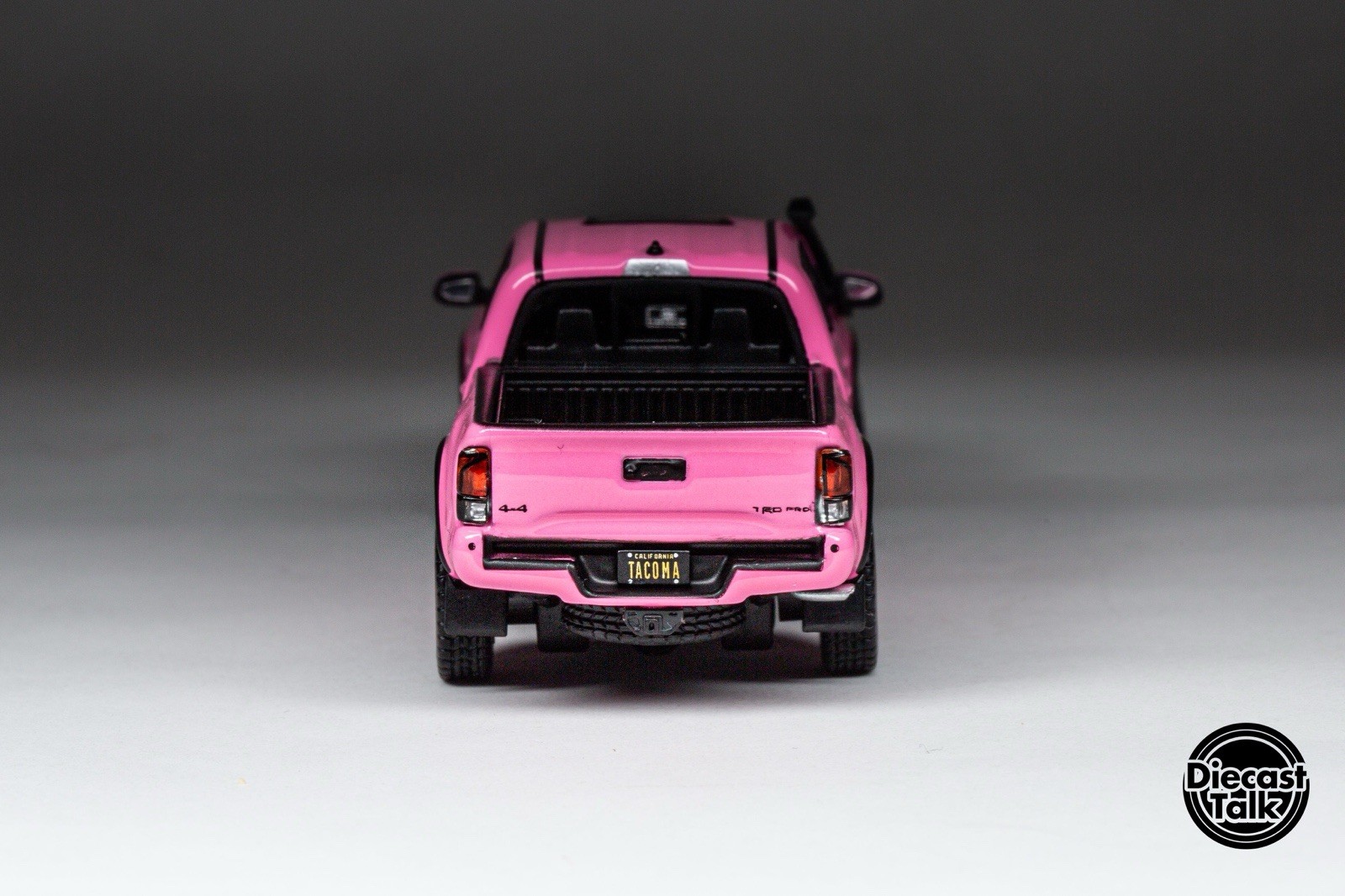 1/64 DiecastTalk Exclusive GCD Toyota Tacoma TRD PRO Pink Taco 1.0 New