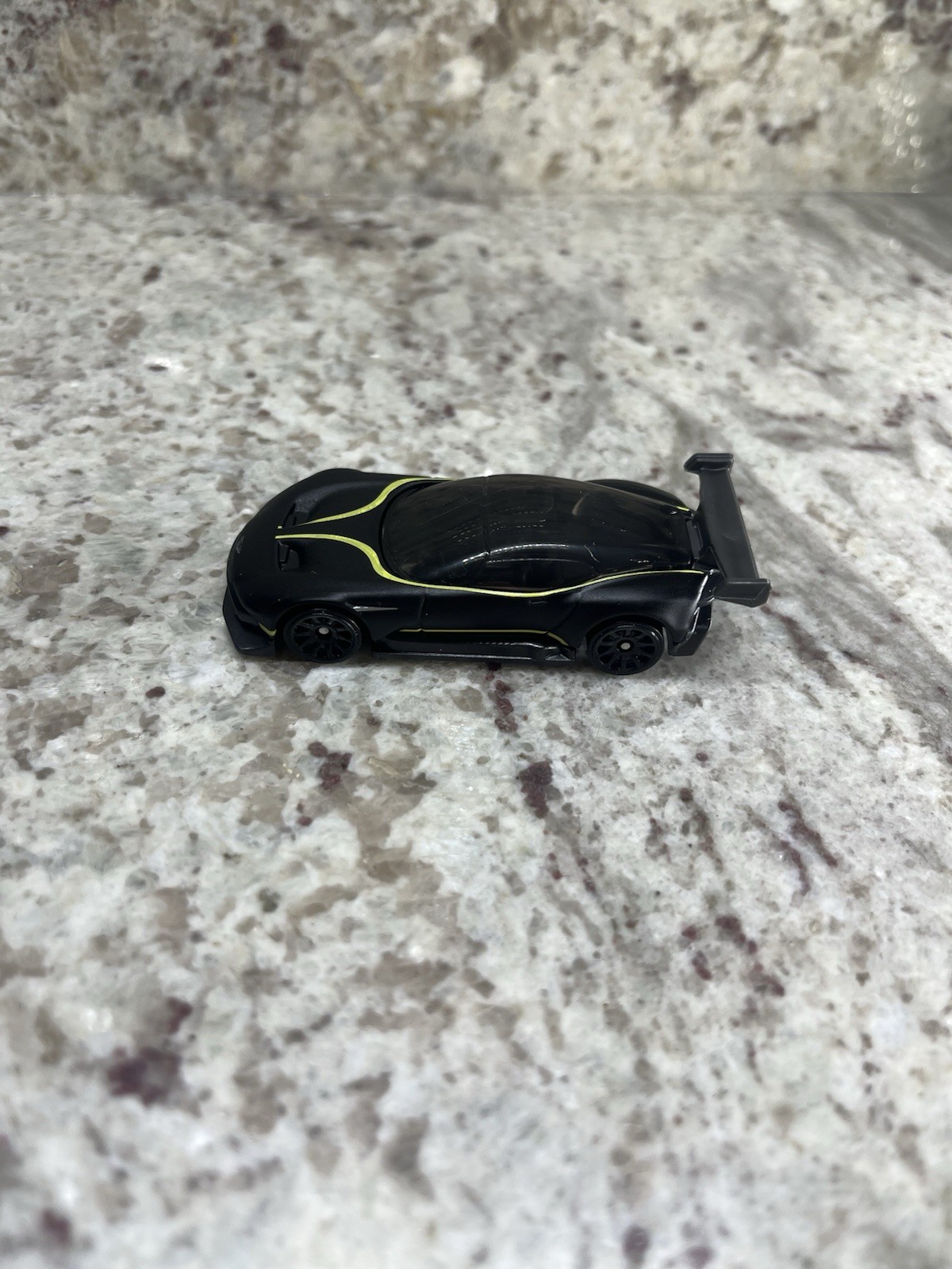 2025 Hot Wheels Aston Martin Vulcan Matte Black HW Motor Show Diecast Race Car
