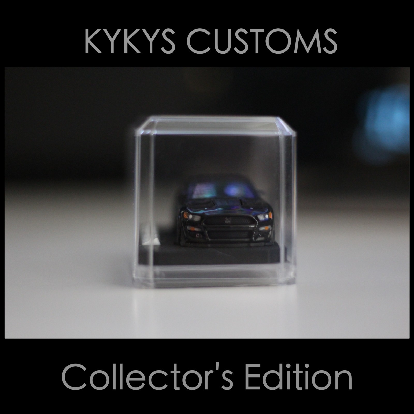 KYKYS Customs – Hot Wheels 2020 Ford Shelby GT500 in Gloss Black