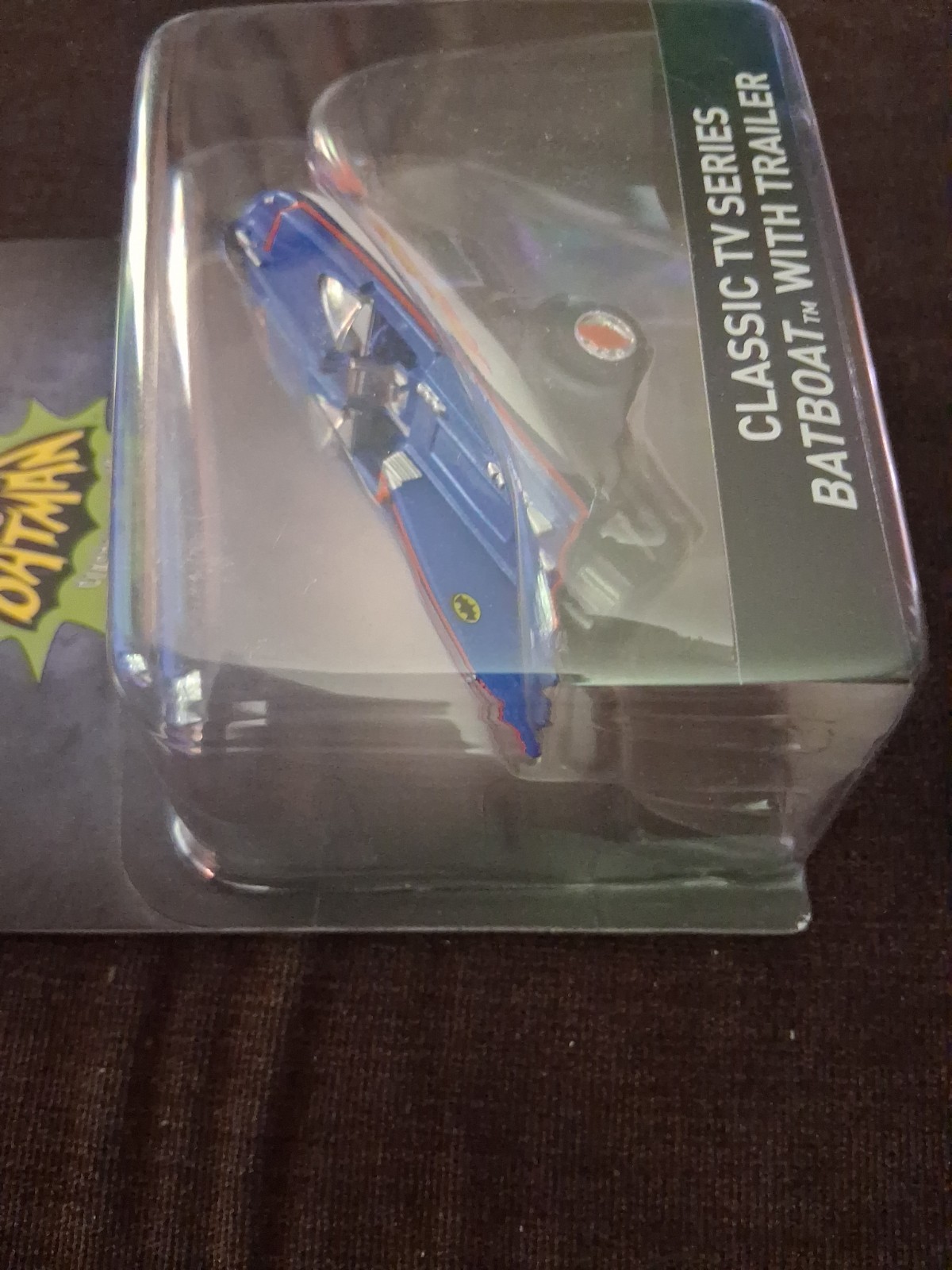 Hot Wheels, Batman classic boat with trailer and the bat. boat2015 / 2012
