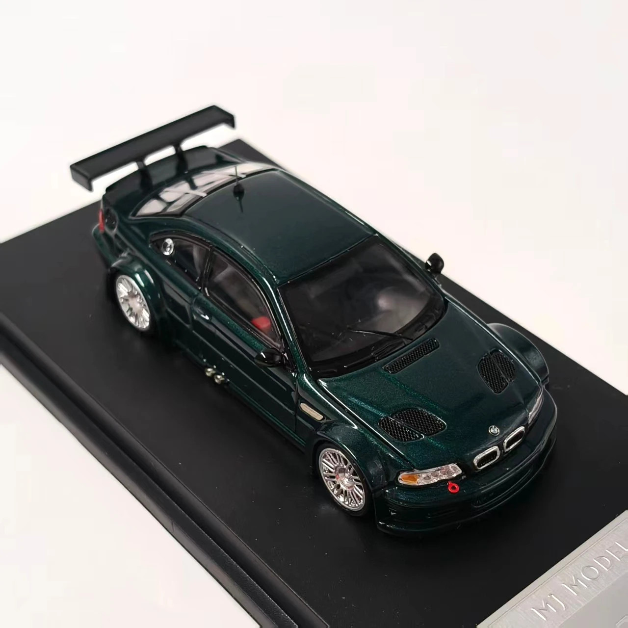 MJ 1:64 M3 GTR E46 3 Series Alloy Car Diecasts & Toy Vehicles Car Model Miniatur