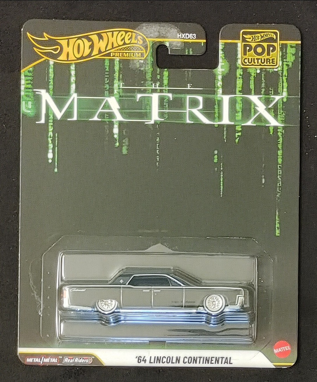 Mattel Hot Wheels Premium Pop Culture – Matrix – 64 Lincoln Continental NICE!!!