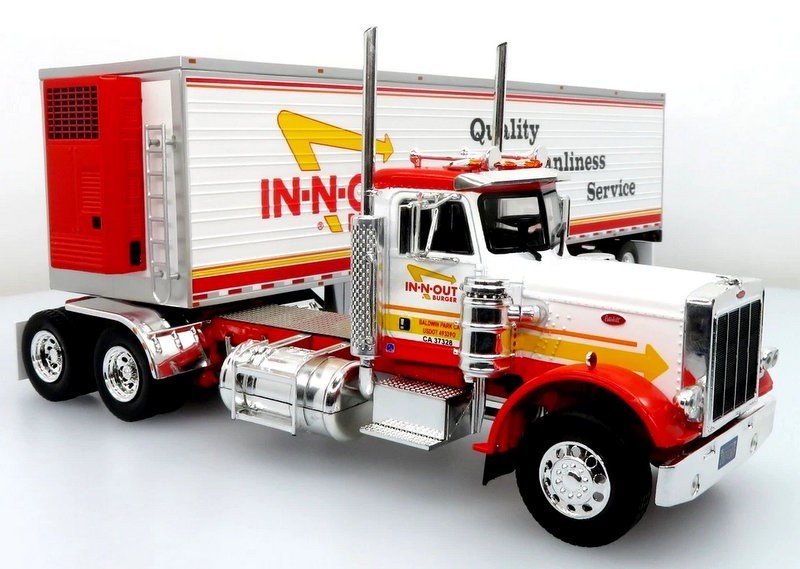 1973 Peterbilt 359 Tractor & Refrigerated Trailer 1:43 Altaya