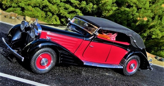 Classic Custom Built Metal Body Concept Model 1 Hot Rod 12 Race Car 24 18