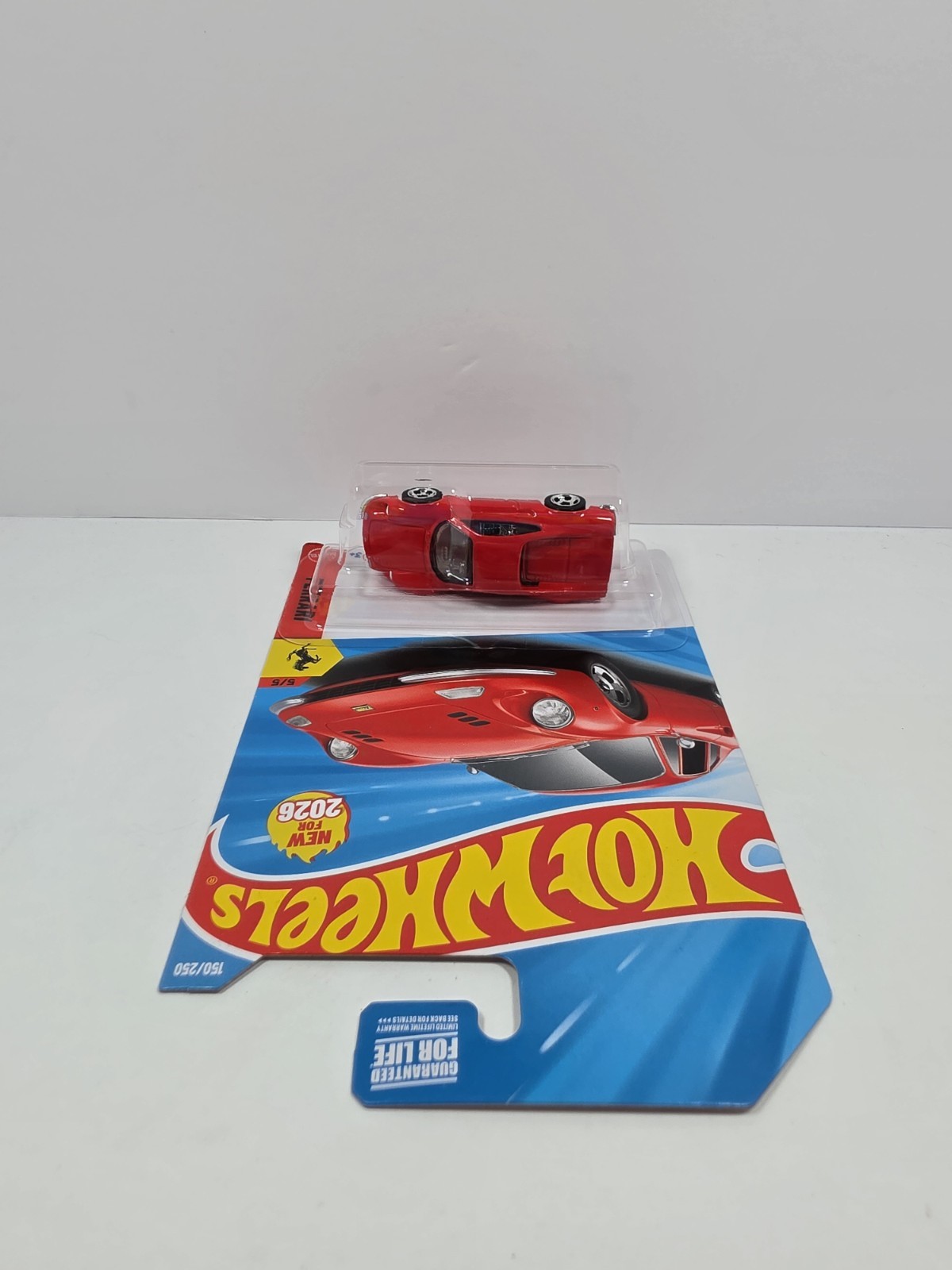 2026 Hot Wheels – Dino 206 GT (Red) – 150/250 – Ferrari 5/5 – New