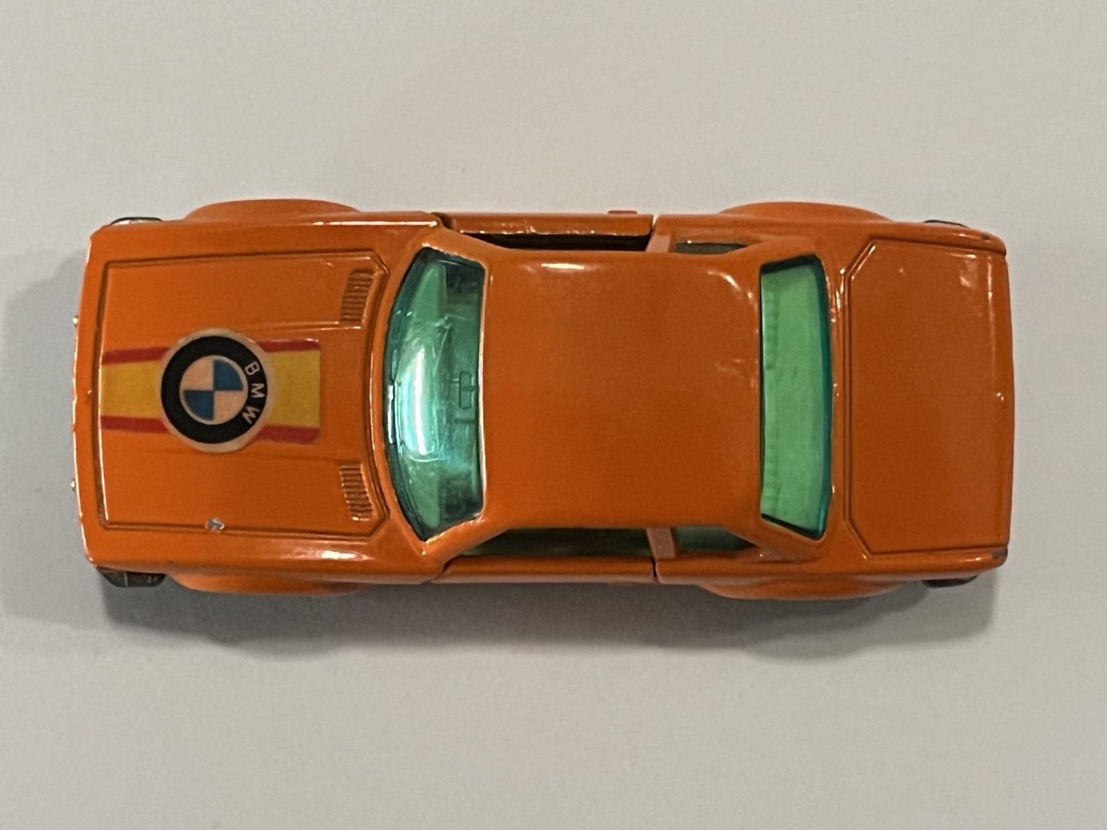 1976 Matchbox Lesney Superfast Orange BMW 3.0 CSL #45 1:64 Opening Doors VG