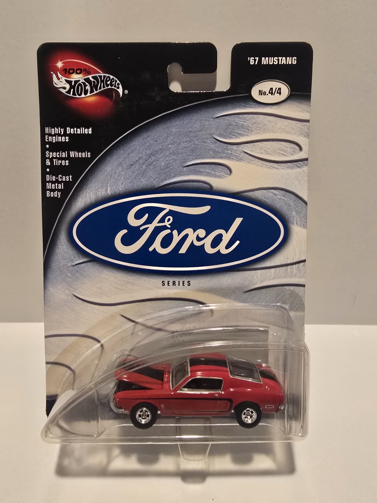 Hot Wheels Real Riders Ford series ’67 Mustang red