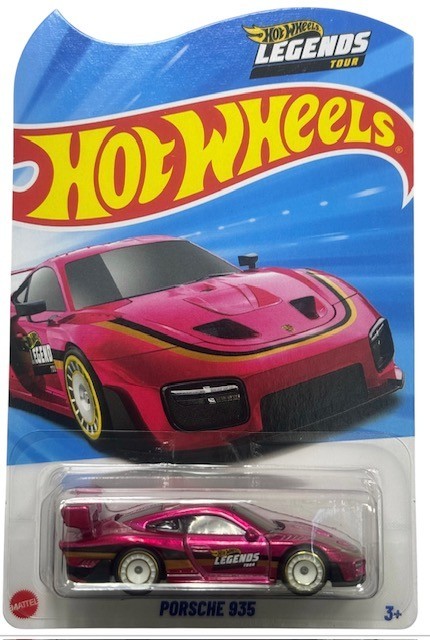 Hot Wheels Porsche 935 Legends Tour 2025 Collector Edition Pink + Free Protector