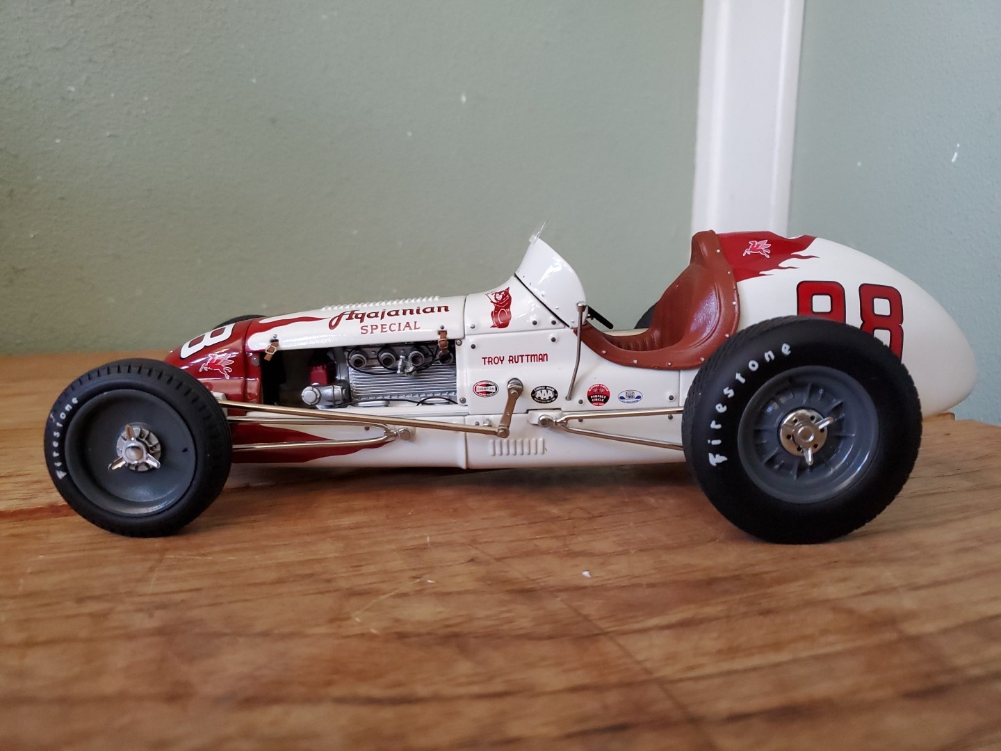Franklin Mint 1/16 Diecast The Agajanian Special #98 w/ Accessories