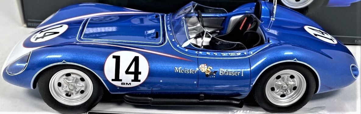 1 18 Race Car with Corvette Engine Classic Custom Concept 24 Built Model 12