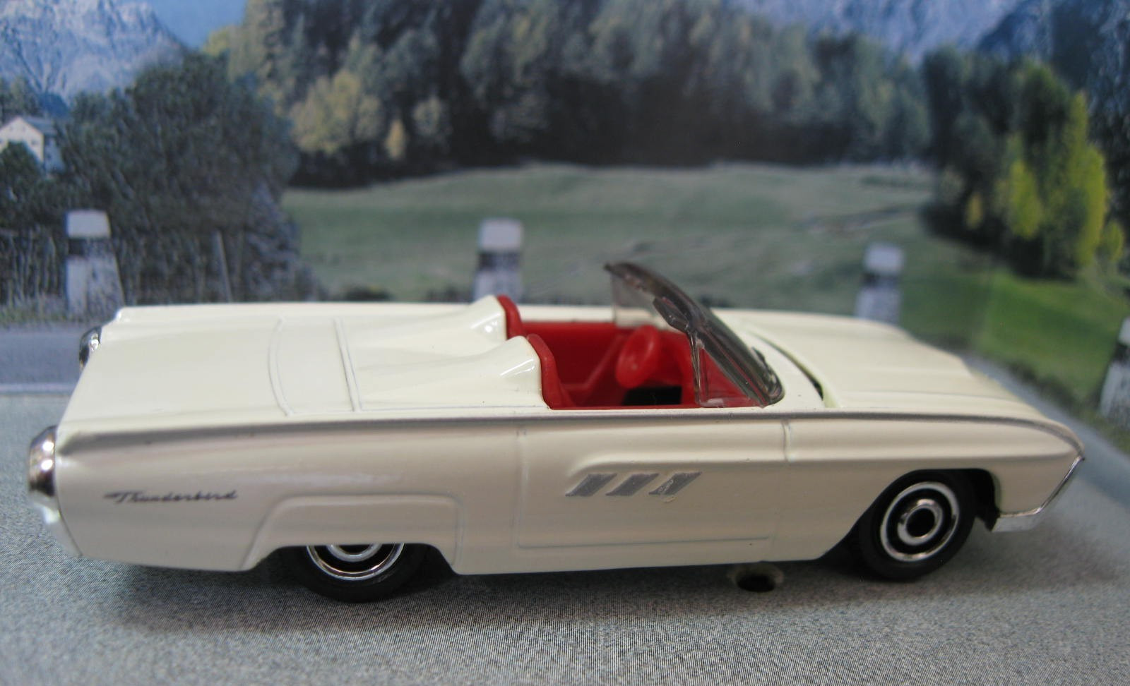 1963 Ford Thunderbird Convertible! 1961 1962 roadster t-bird toy car diecast