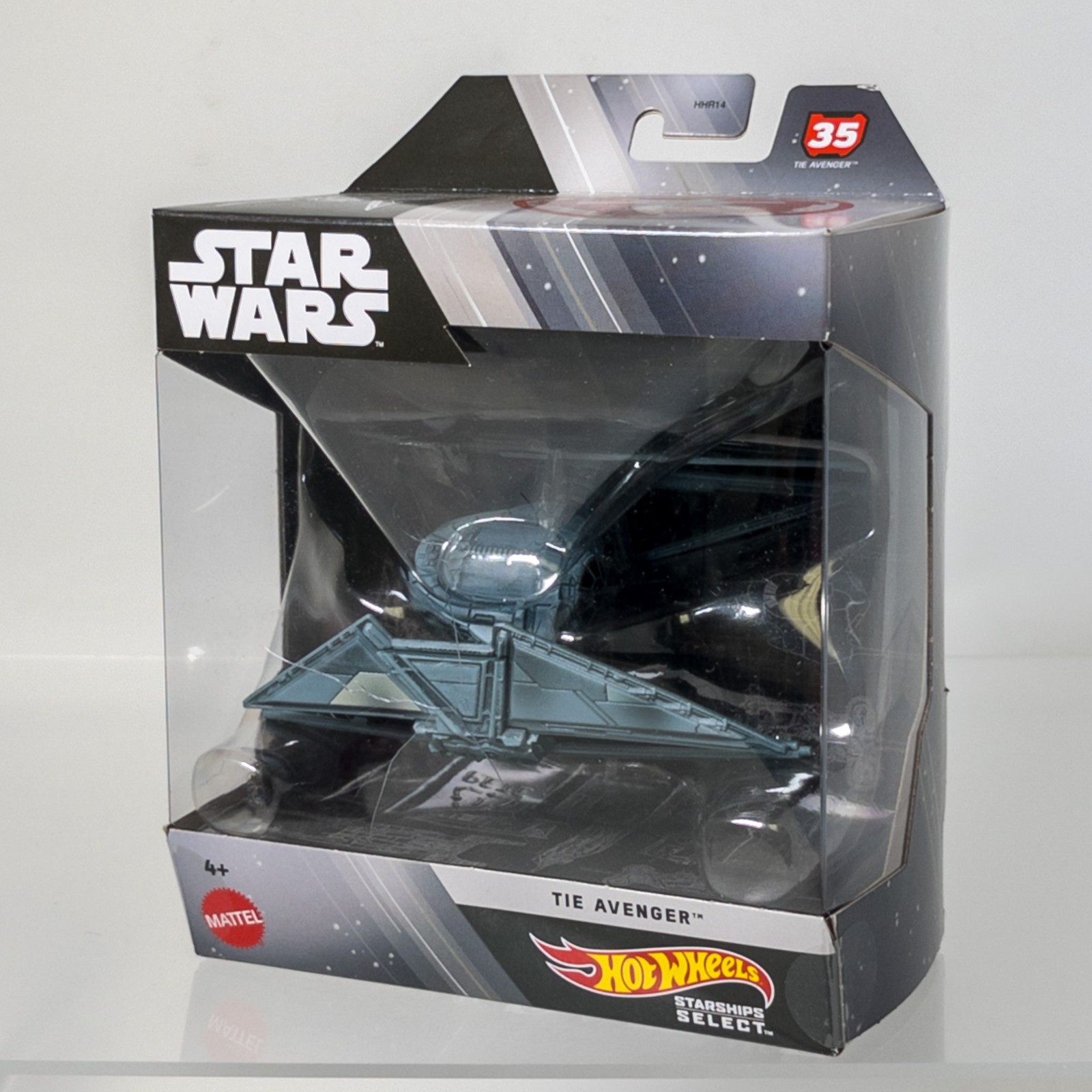 Mattel Hot Wheels Star Wars Starships Select – TIE AVENGER (JBG44) #35 *NM*