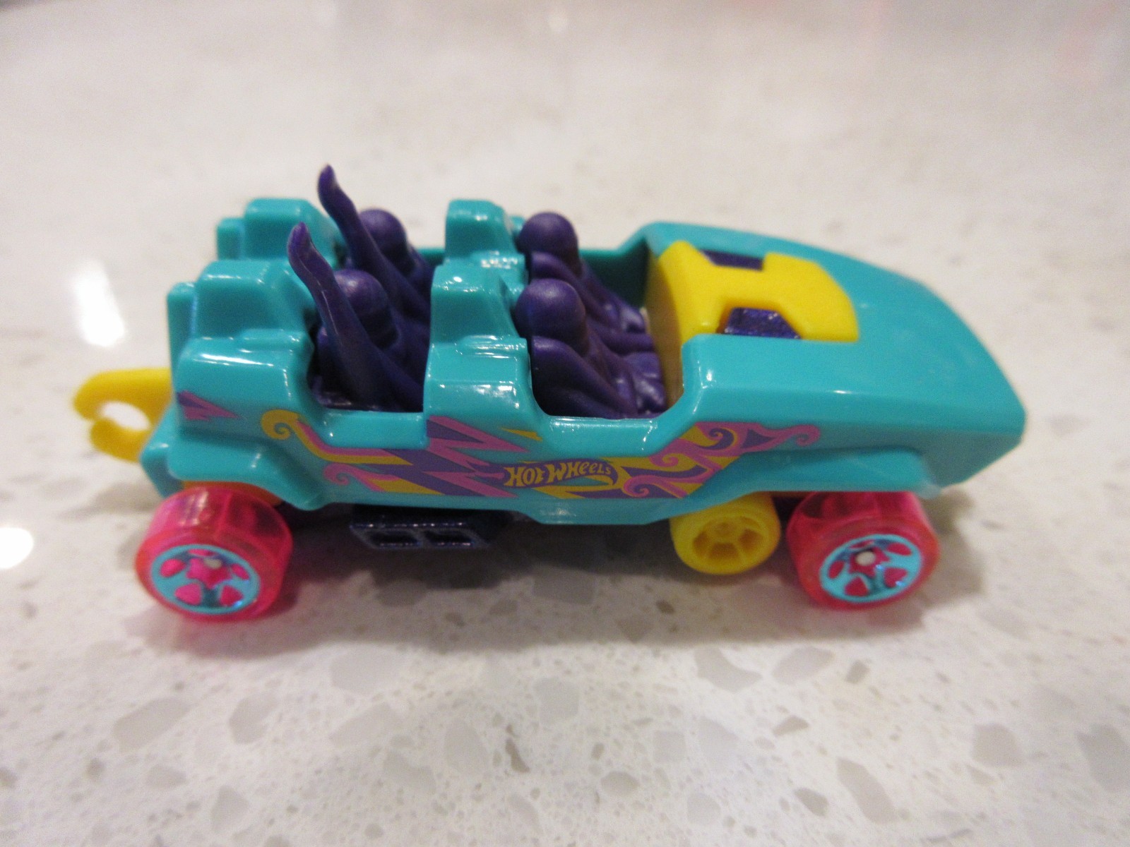 2025 Hot Wheels Loopster Teal Green HW Fun Park DIECAST Toy Roller Coaster Car