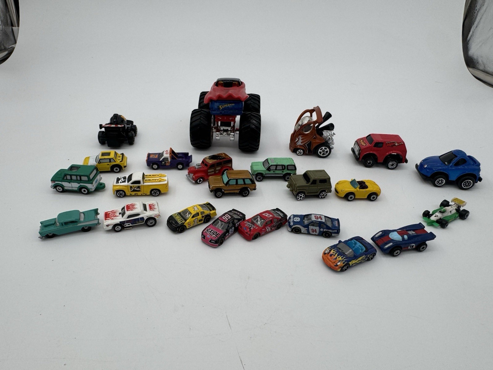 Mixed Lot 23 Diecast Toy Cars Hot Wheels Matchbox Micro Machines Vintage