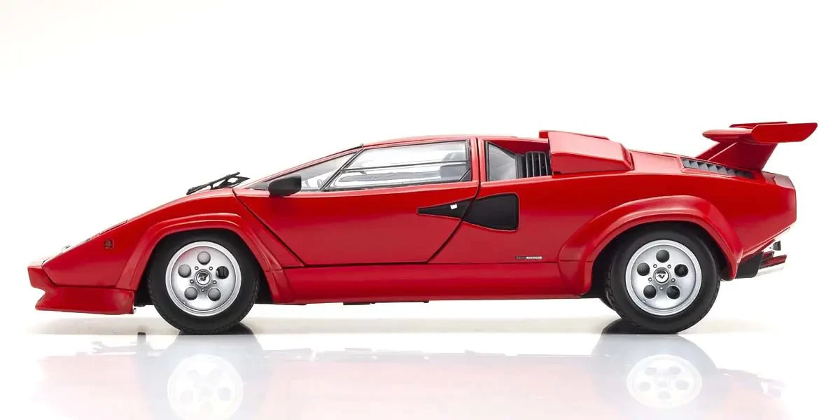 [NO BOX] KYOSHO ORIGINAL 1/18 Lamborghini Countach LP500S Red [No.KS08320B]