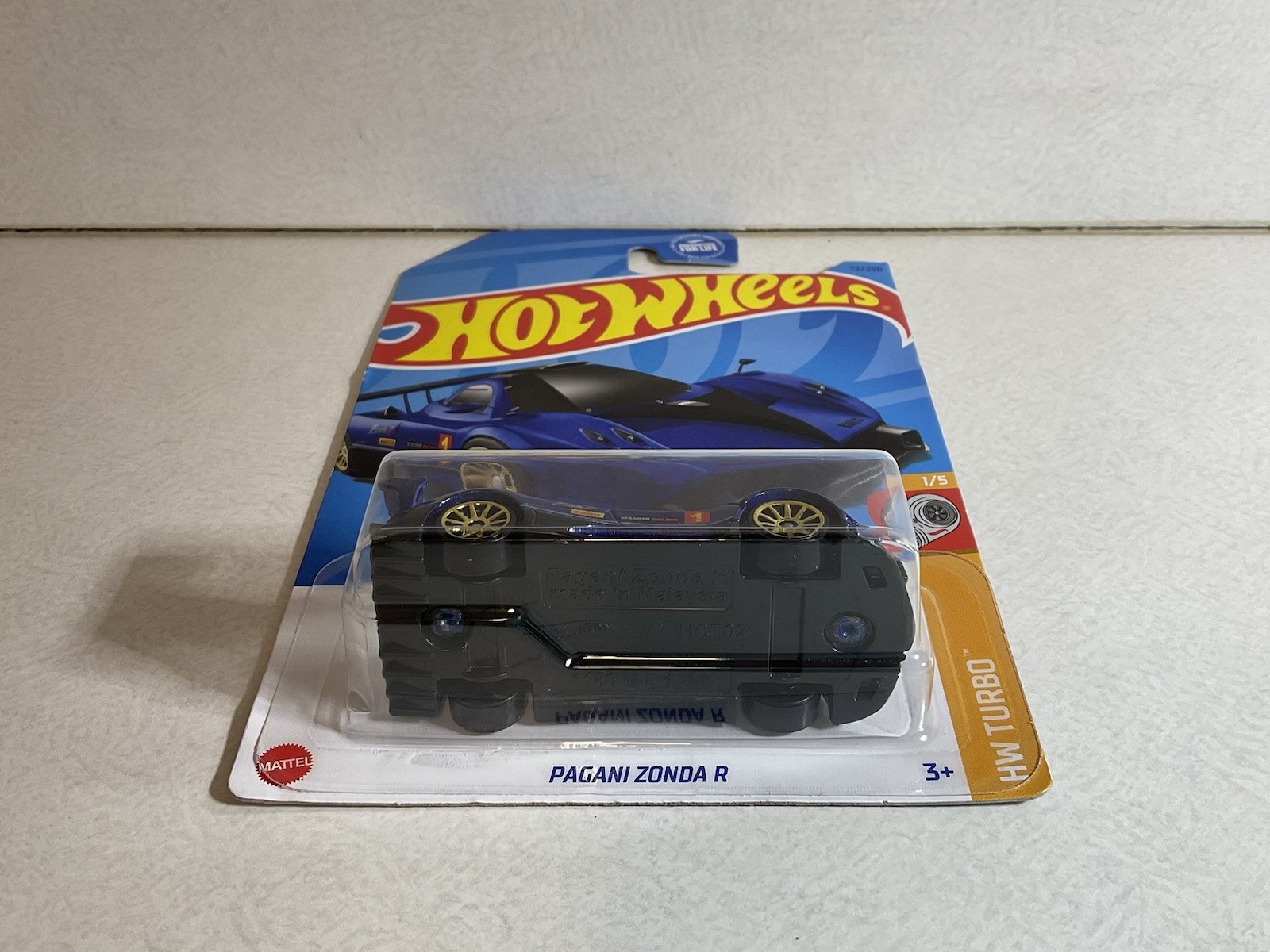 2023 Hot Wheels Pagani Zonda R (72/250) BLUE – HW Turbo #1/5