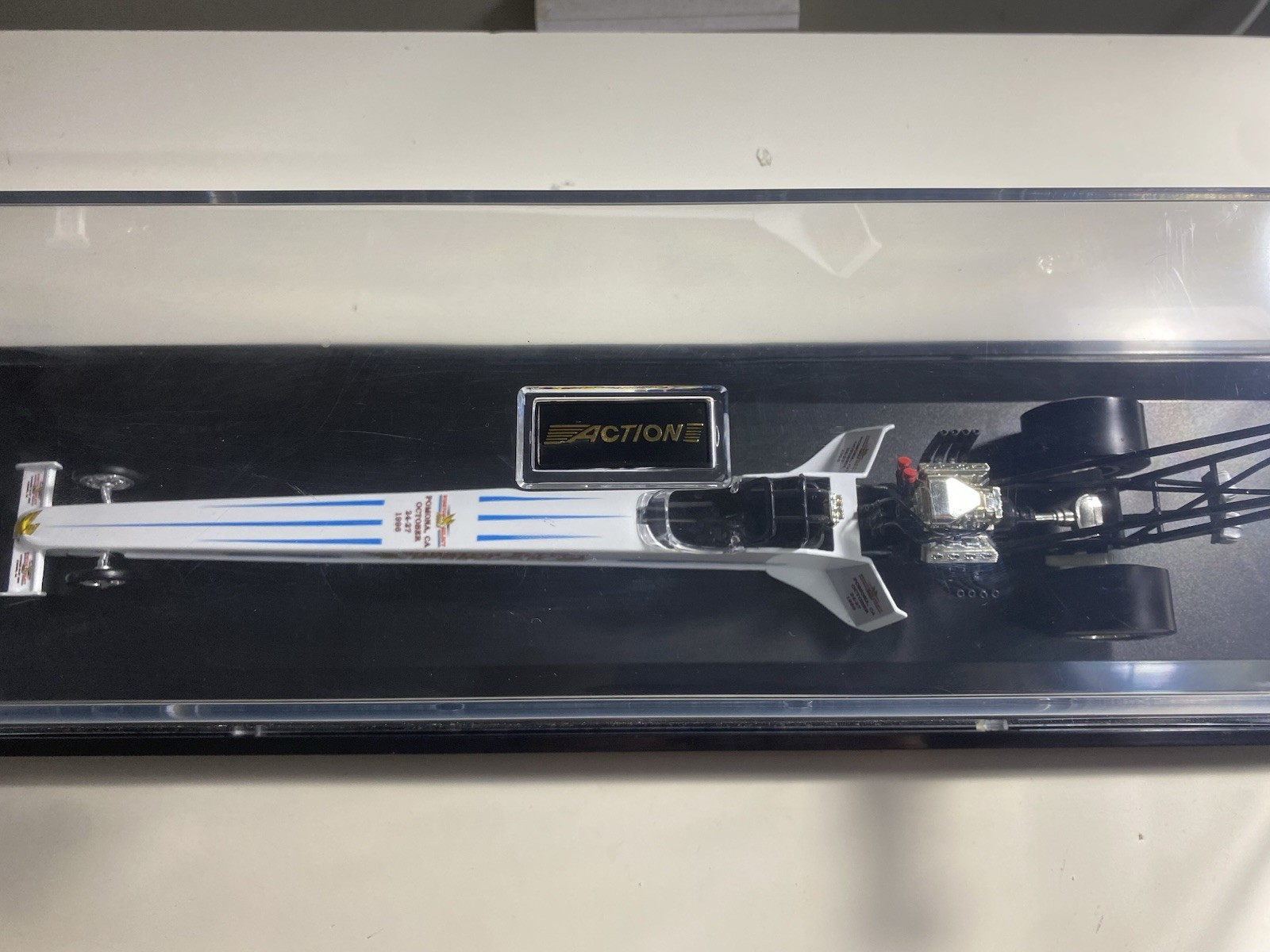 Action Top Fuel Dragster Winston World Finals 1996 1:24 Diacast Model Boxed