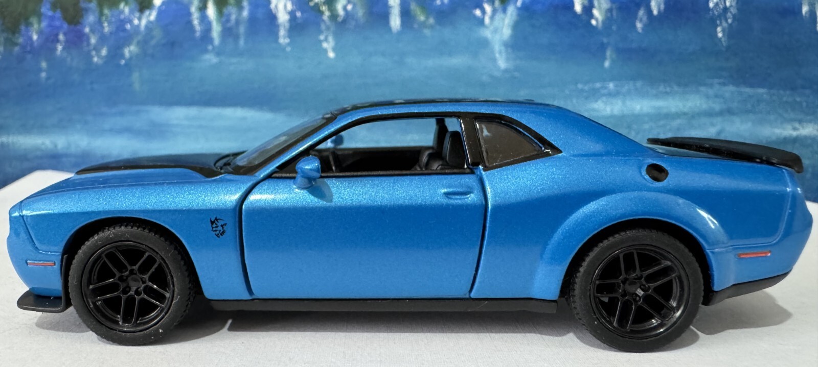 Dodge Challenger SRT Demon 170 Any Name Plate – 1:40 boy Toy Car Gift w/Sleeve