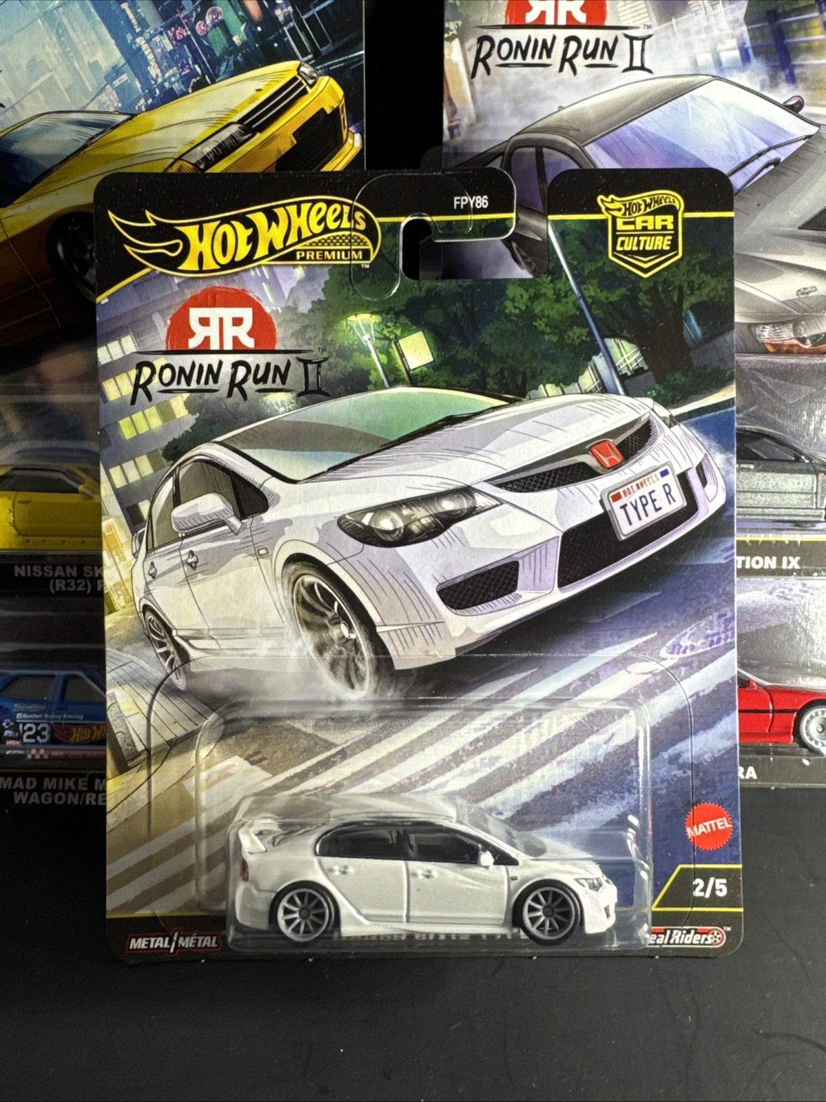 Hot Wheels 2025 Car Culture M Case Ronin Run II Set of 5 Cars FPY86-961M In Hand