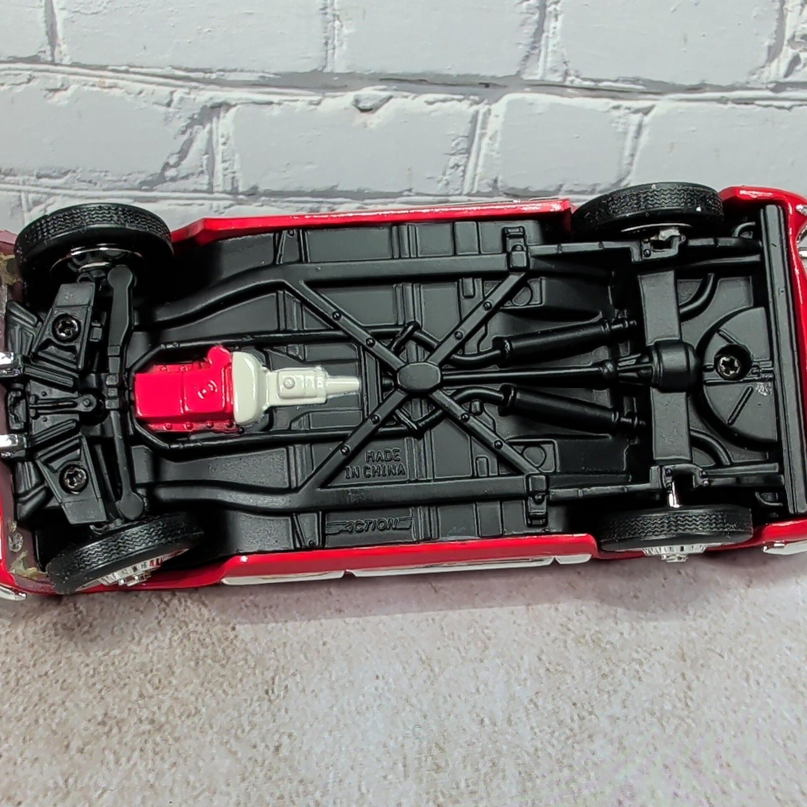 Action Performance 1953 Chevrolet Corvette Red 1:32 Diecast Model Removable Top
