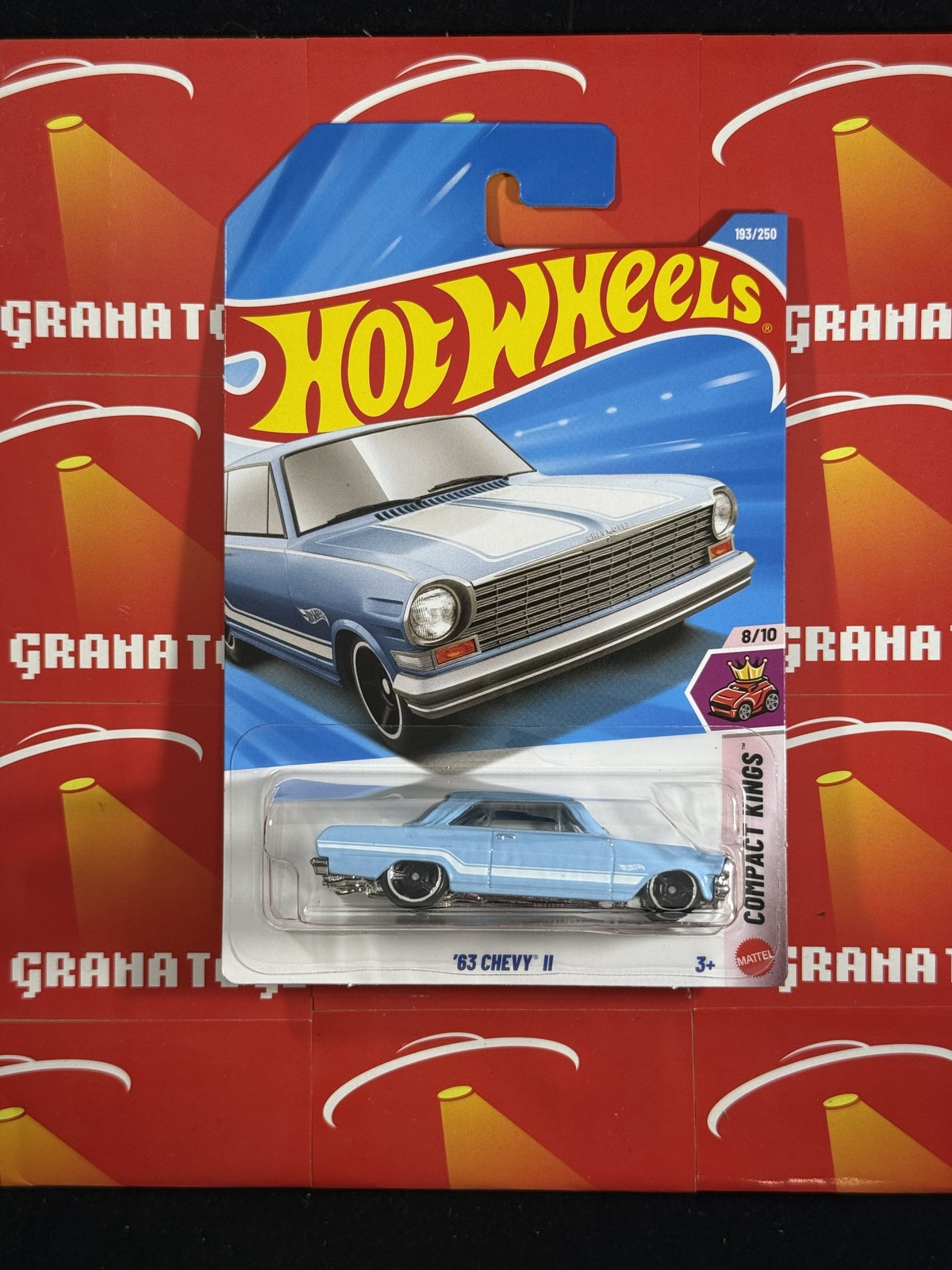 ’63 Chevy II #193 Compact Kings 8/10 2026 Hot Wheels Mix J
