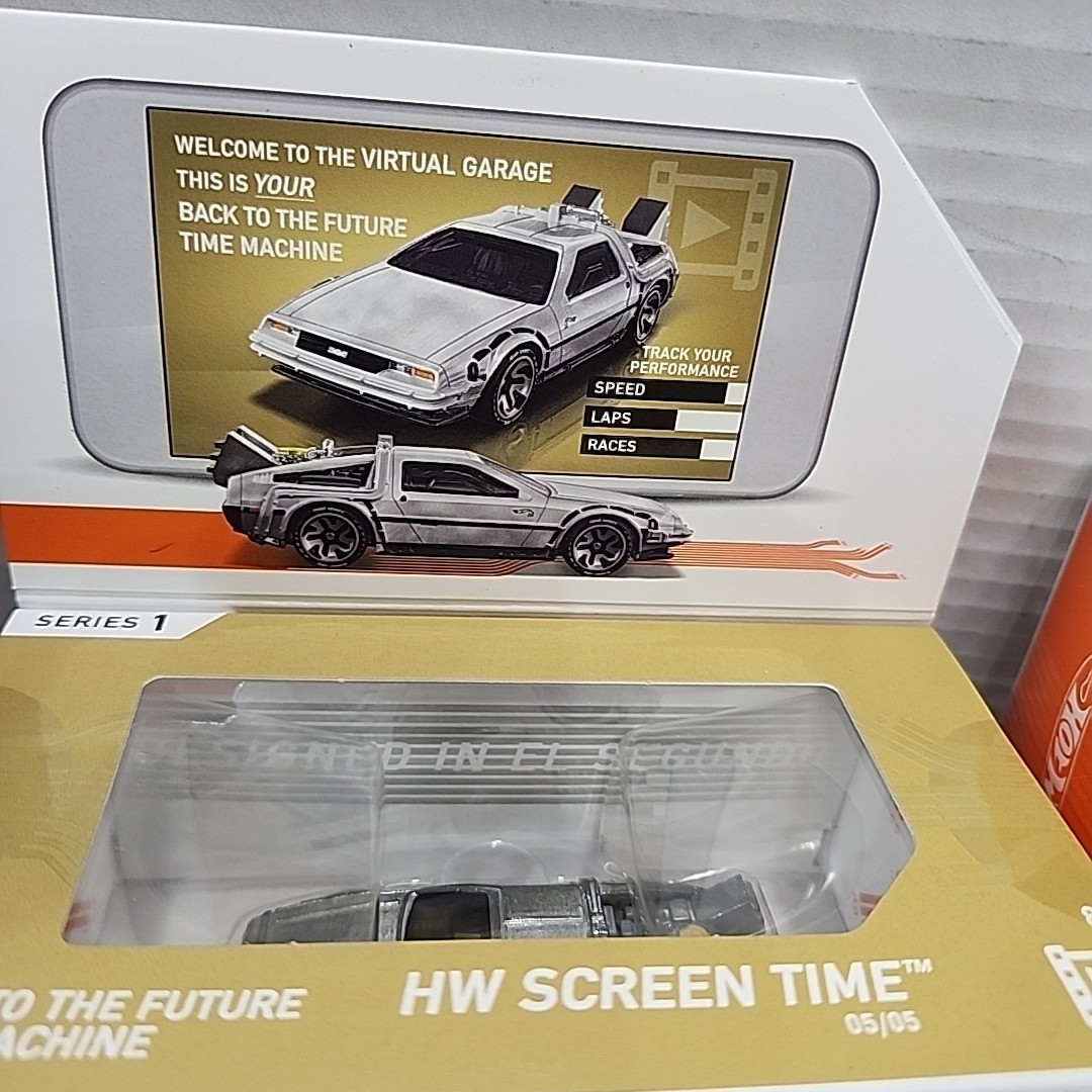 Hot Wheels id Limited Run Collectibles Back To The FUTURE MYSTERY MACHINE 89 BAT