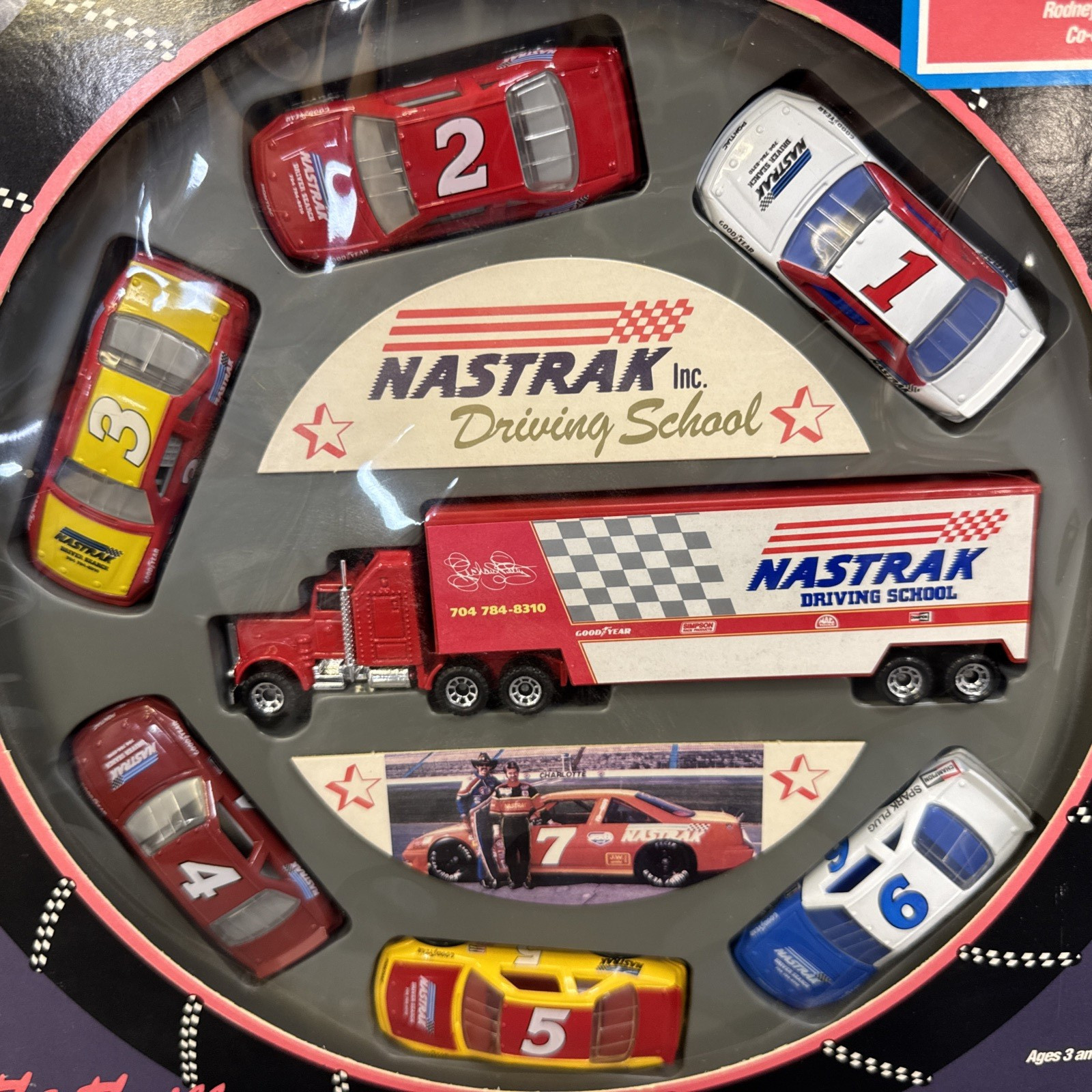 Matchbox Nastrak Driving School Box Set 1/64 Diecast NIP 7 Vehicles