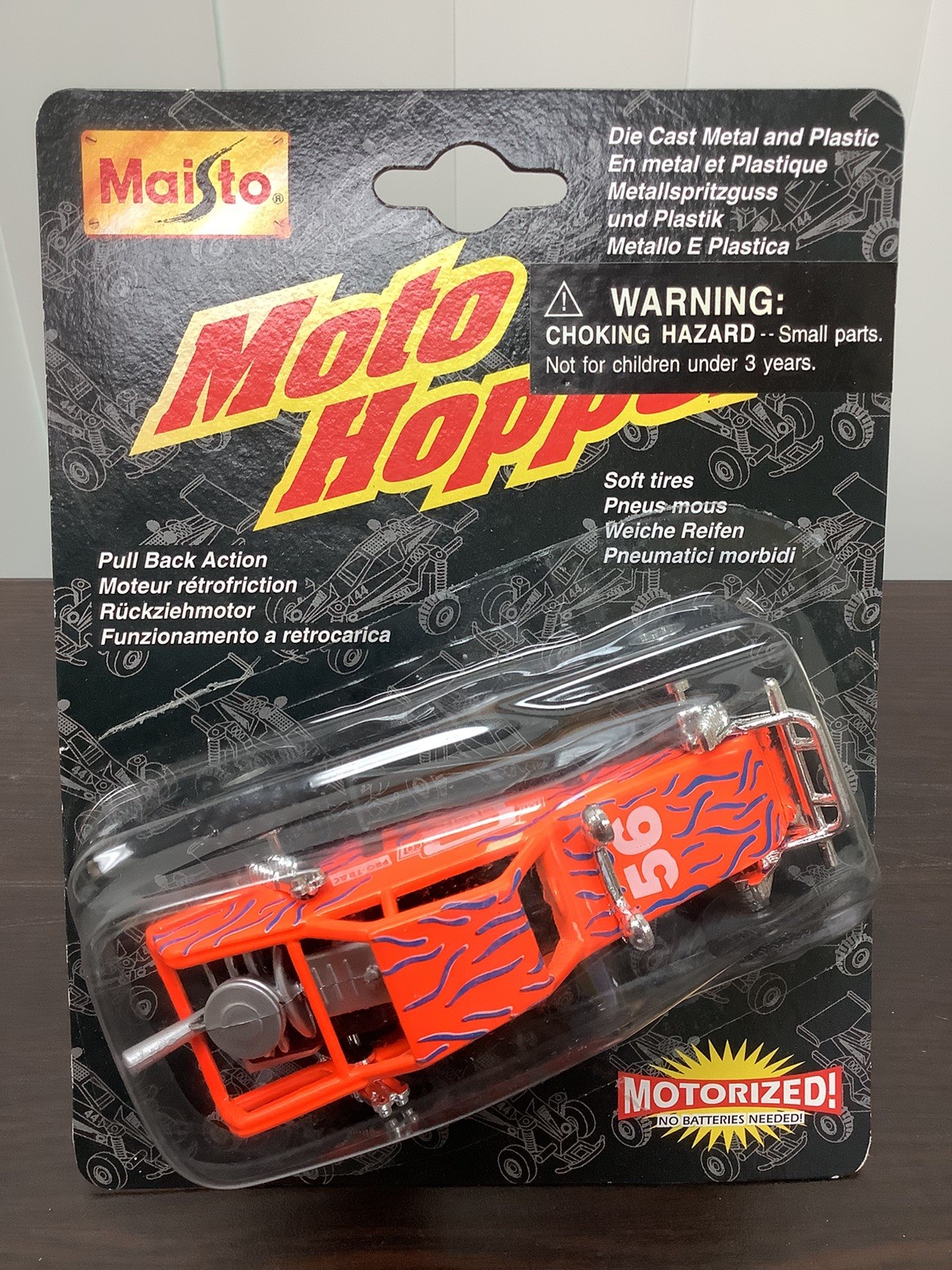 LOT of 6 Maisto Moto Hopper 25027 Complete Set Motorized pullback action NIP
