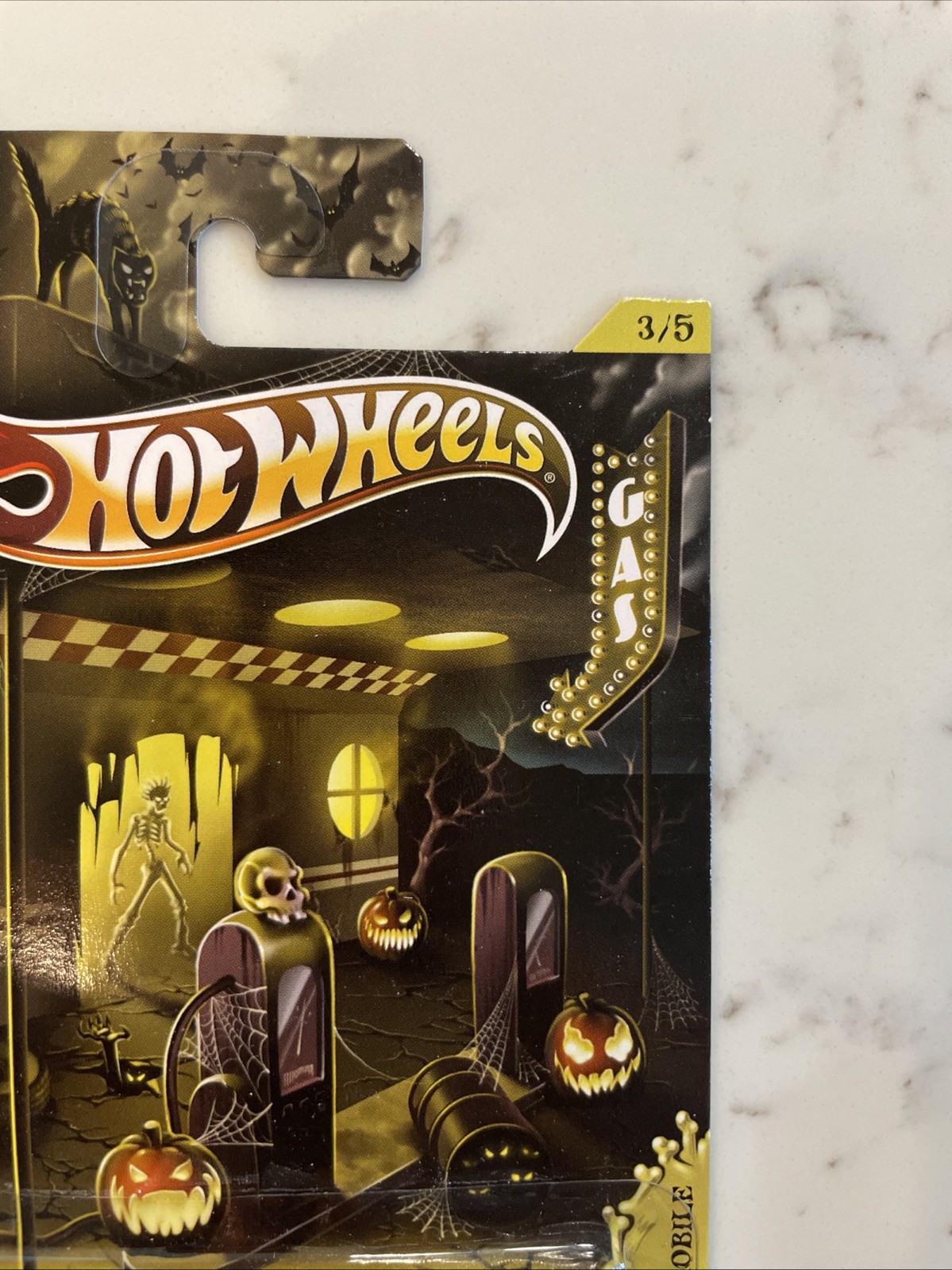 2012 HOT WHEELS Kroger Halloween 1966 BATMOBILE Purple Orange (In Protector)