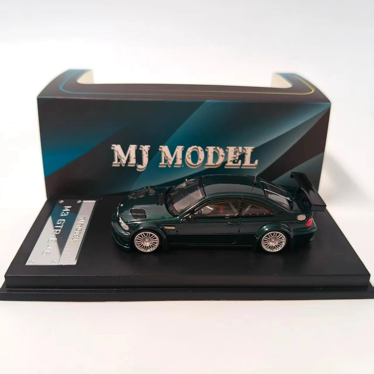 MJ 1:64 M3 GTR E46 3 Series Alloy Car Diecasts & Toy Vehicles Car Model Miniatur