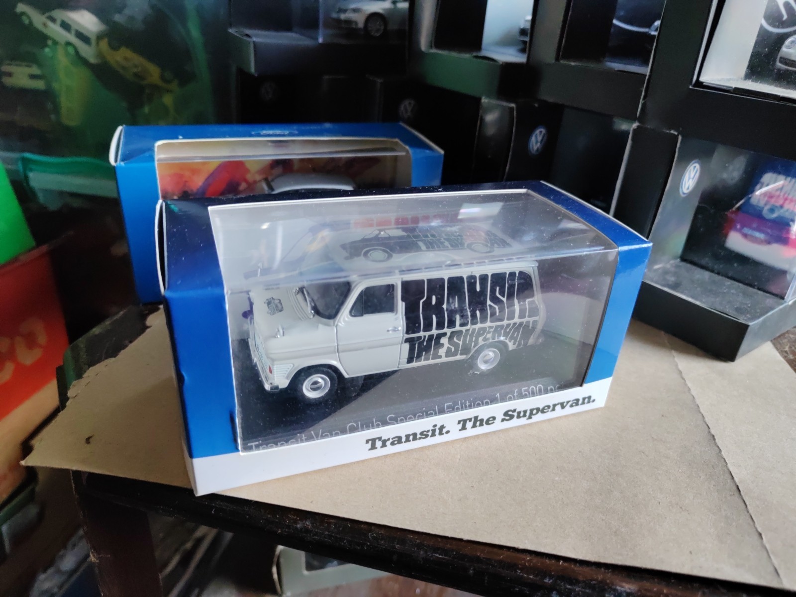 1/43 Boxed Model Norev Dealer Ford Transit MK1 Supervan V Rare 1of500
