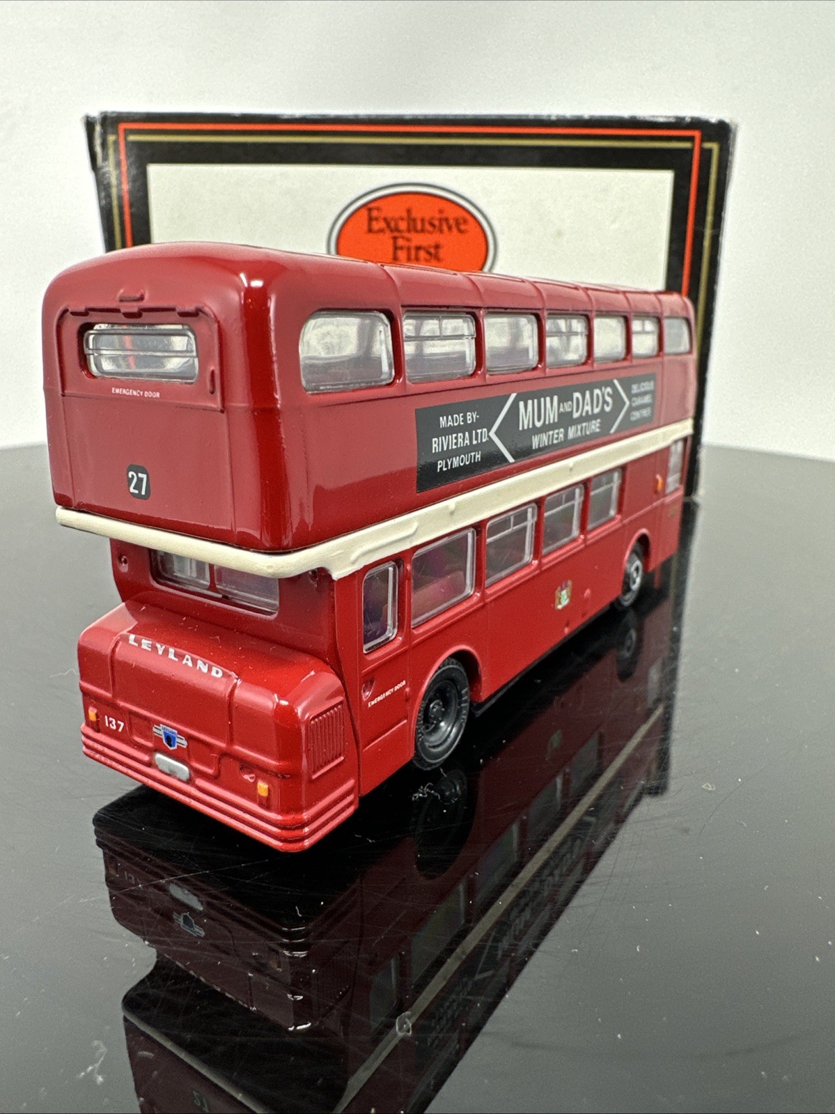 EFE 16505 Leyland Atlantean MCW Plymouth City Bus 27 Bowden Cross Boxed 1:76 MIB