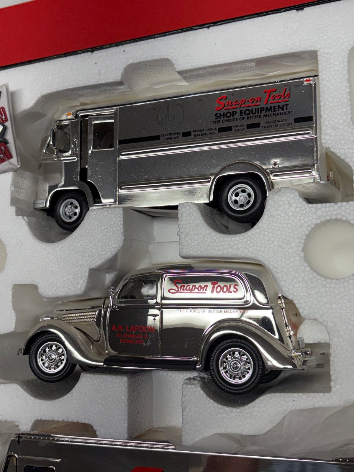 Snap On 3 piece Chrome Collectible Series MT55
