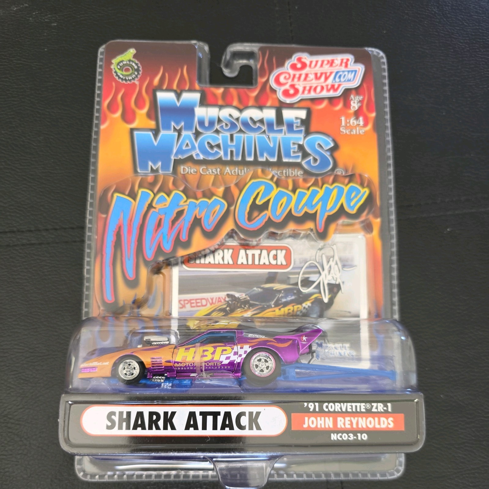 6 Pks 1:64 scale Muscle Machines Nitro Coupe die-cast vehicles Adult Collectibes