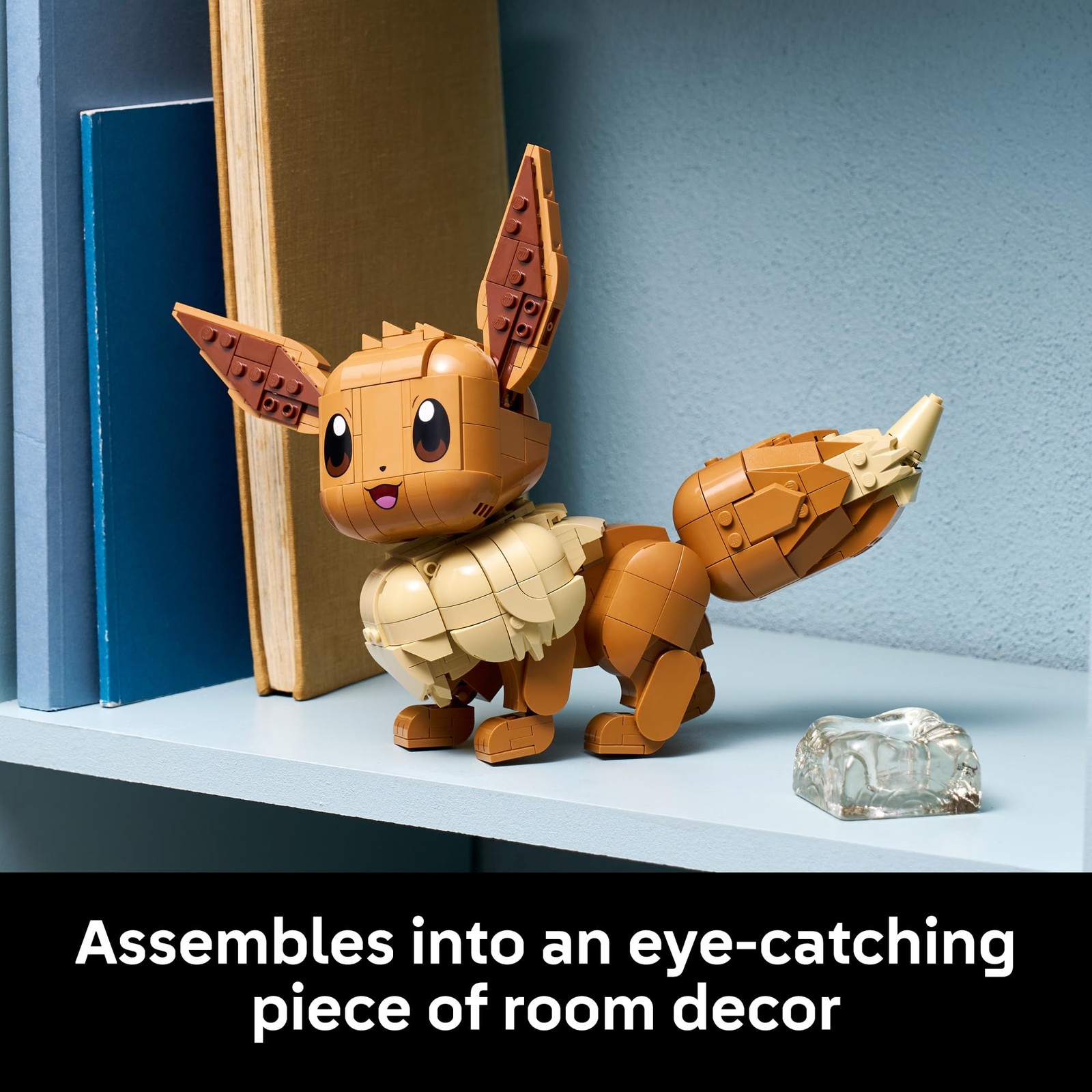 LEGO Pokémon Eevee – Collectible Building Set for Adults, Ages 18+ – Posable Pok