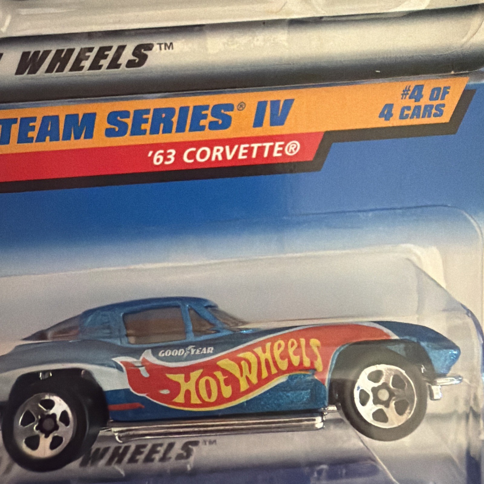 1998 Hot Wheels Race Team Series IV Complete Set Of #1-4