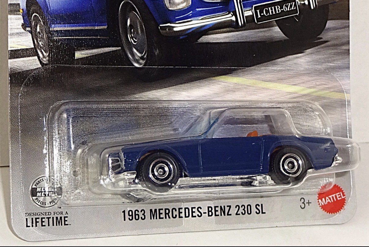 Matchbox 2026 MBX Showroom #55 1963 Mercedes-Benz 230 SL Dark Blue