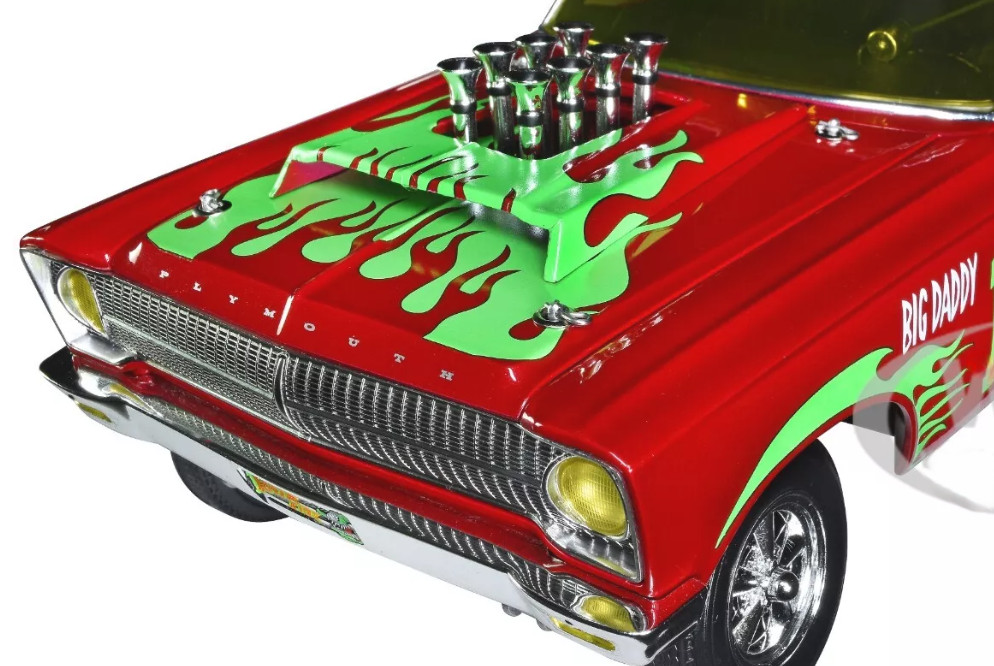 Mopar Plymouth 1970CUSTOM1969BUILT1:18Metal Body12Model Car1968