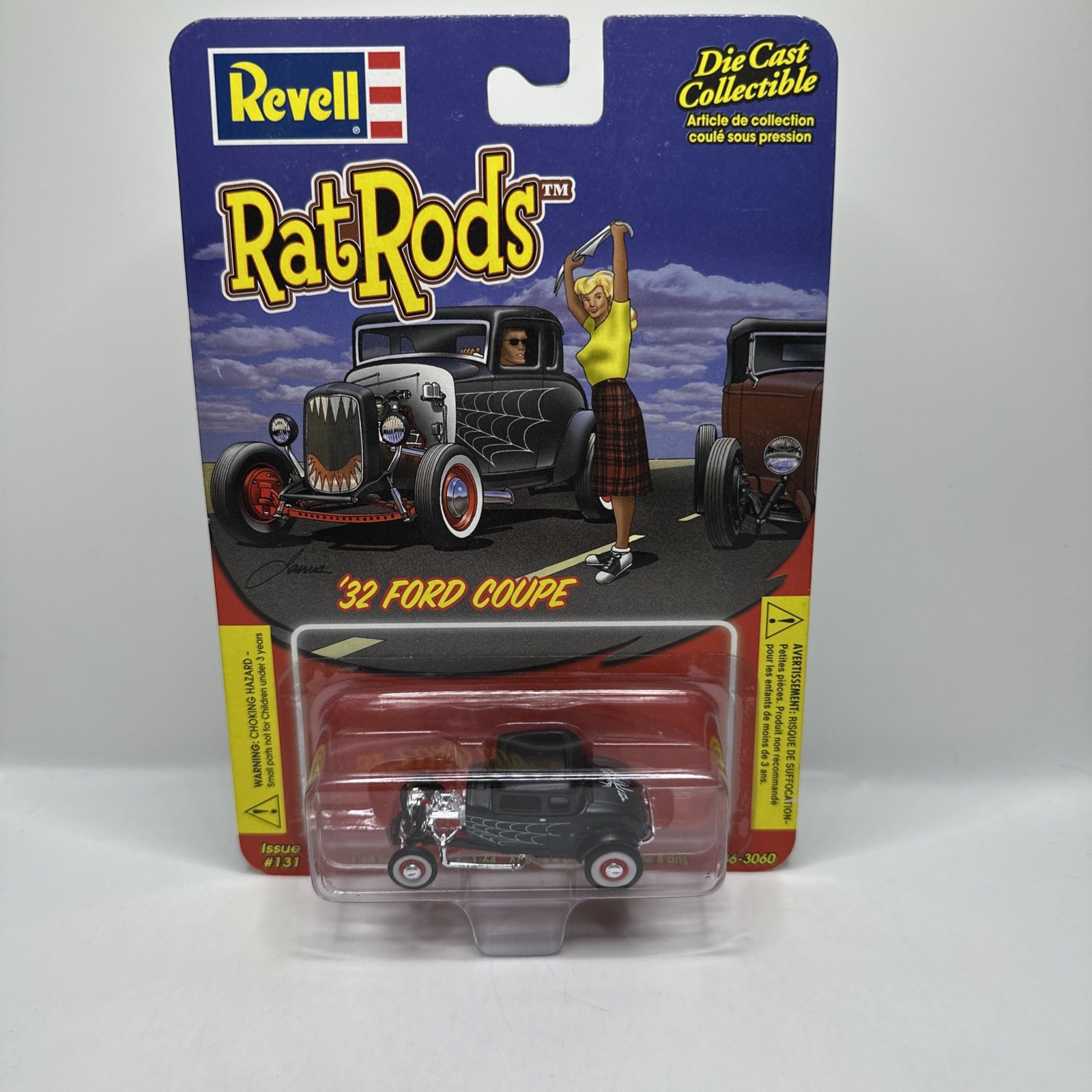 REVELL RAT ROD ’32 FORD COUPE 1:64 SCALE #131 NEW + FAST SHIPPING “RARE”
