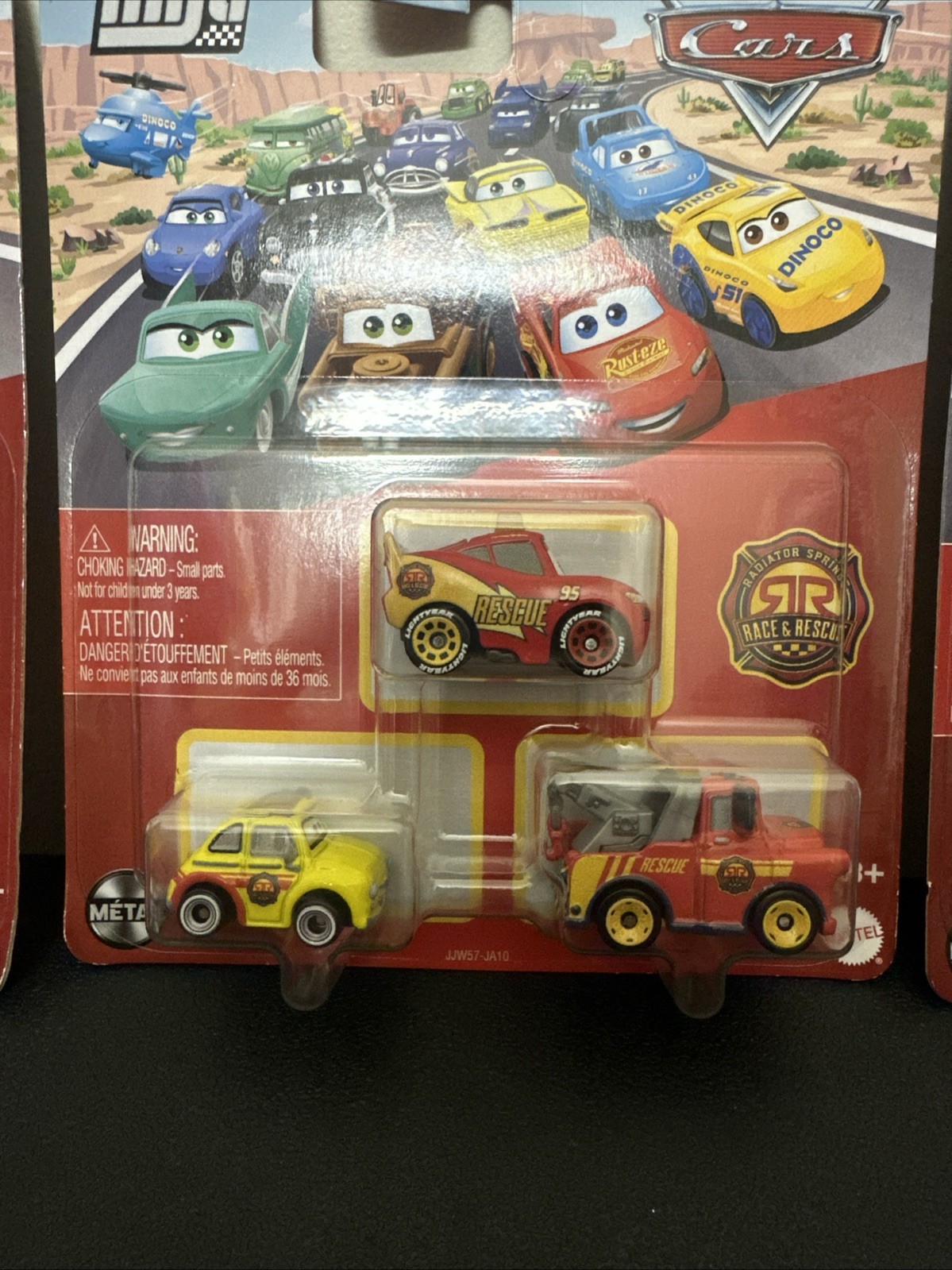 *NEW* DISNEY PIXAR CARS 3 Sets/MINI RACERS 3 PACK MCQUEEN CHICK HUDSON HORNET