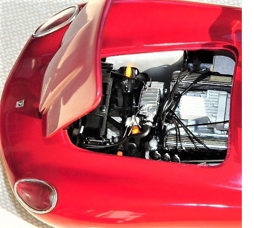 Concept Car w/ 57Chevy55 Corvette V8 Engine 1963 Custom Built 1:24Race18Model12