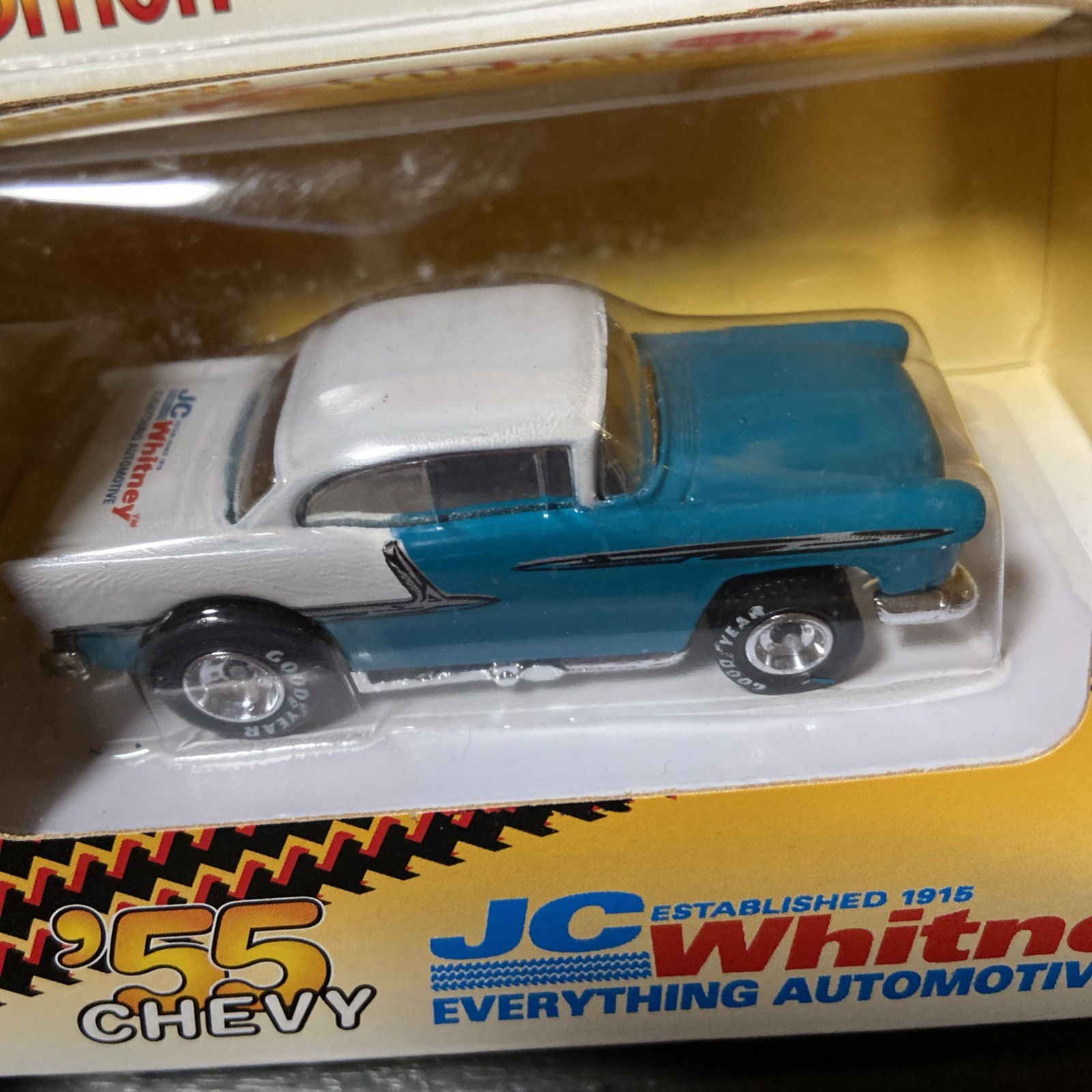 1997 Hot Wheels JC Whitney ’55 Chevy Exclusive Limited Edition 1 Of 10000 Aqua