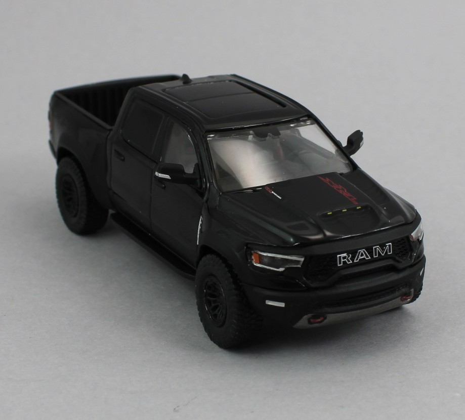 1:64 *SHADOW PRO* BLACK Dodge RAM TRX Pickup Truck *NIB*