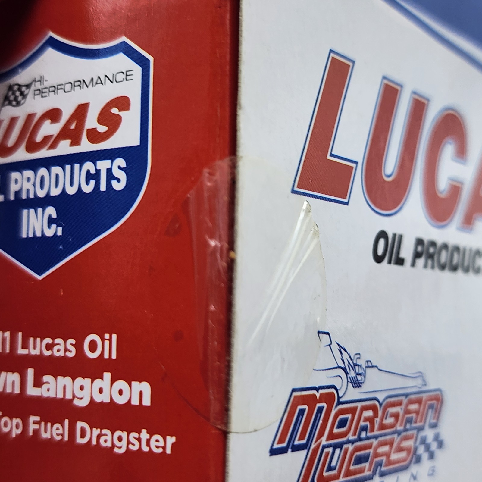 UH AutoWorld 2011 Shawn Langdon NHRA Top Fuel Dragster Lucas Oil 1:64 Sealed